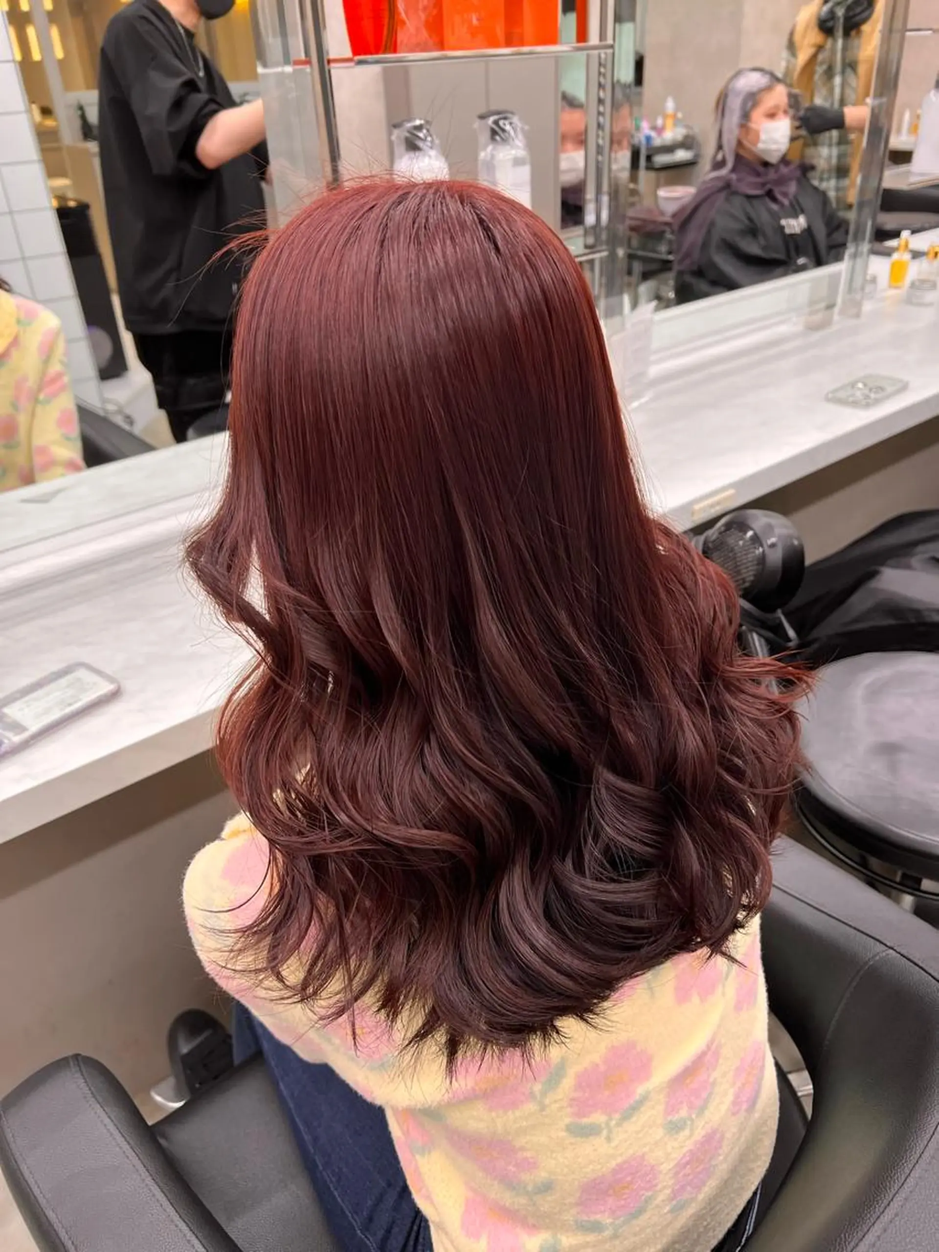 ミディアム 💖札幌カラー 指名No.1💖玲奈のヘアスタイル