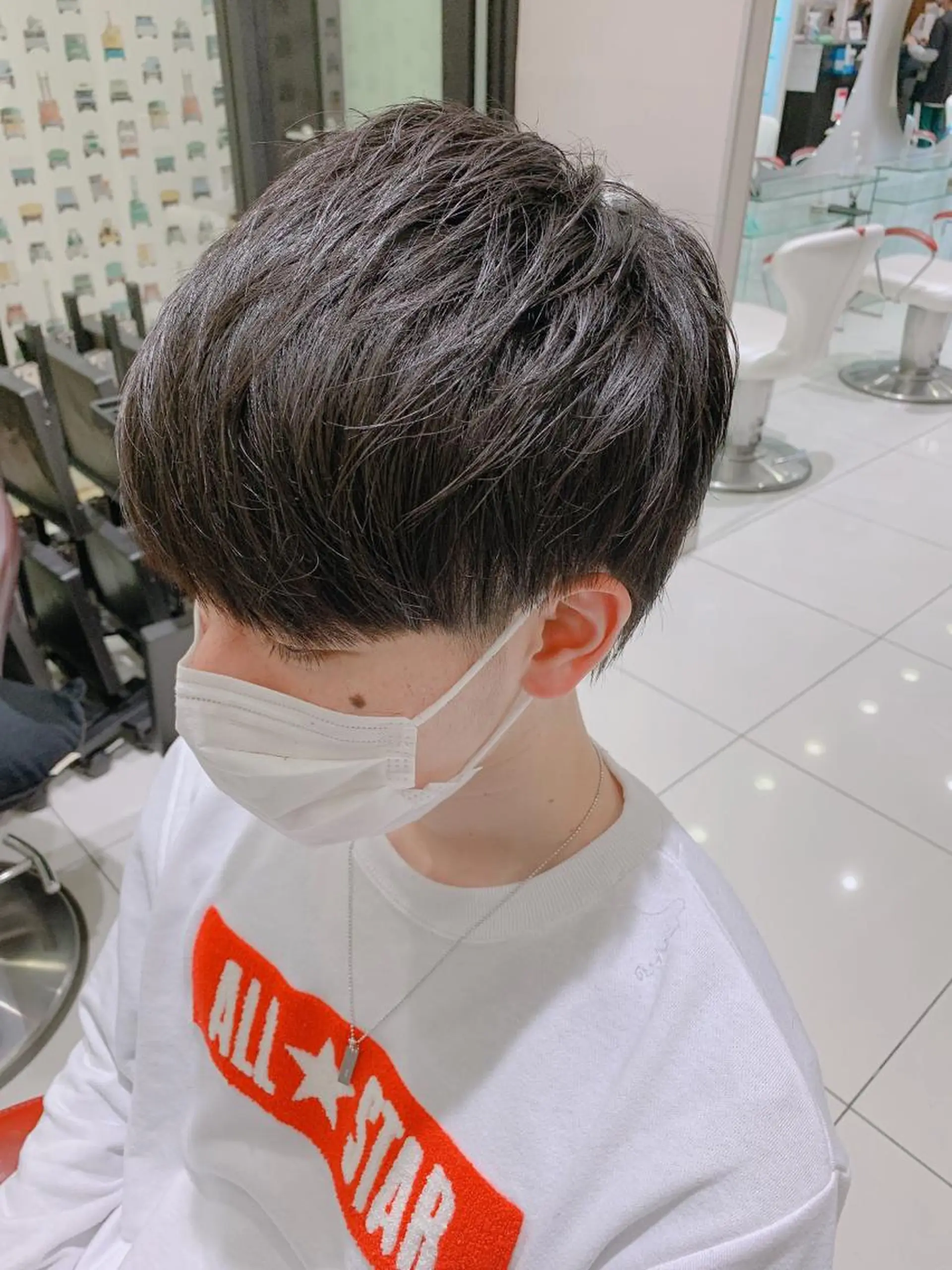 ミディアム カット ヘアセット ✨上村 潤平✨メンズヘア✨のヘアスタイル