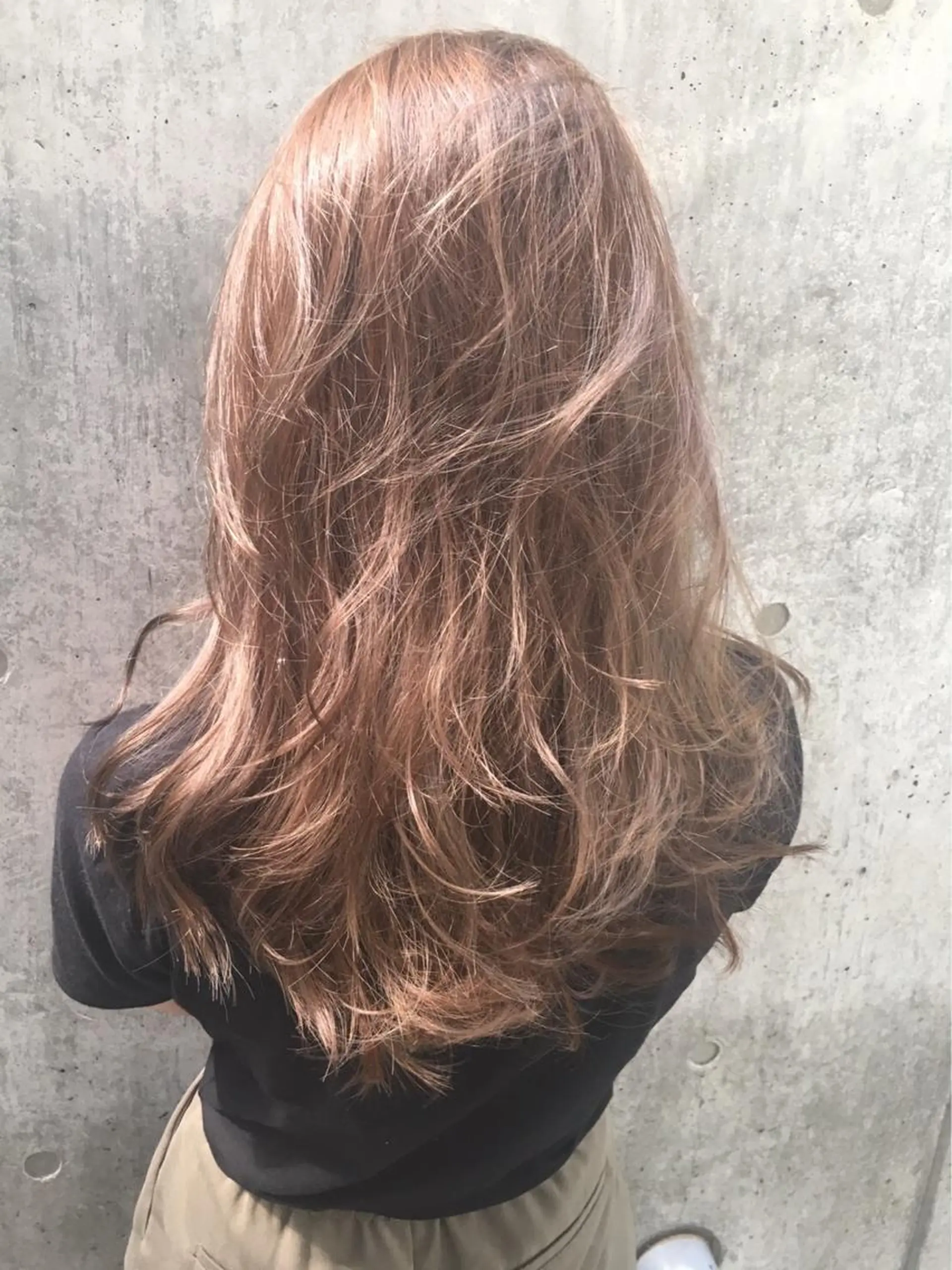 ロング 店長/mao/ 前髪/顔周りカットのヘアスタイル