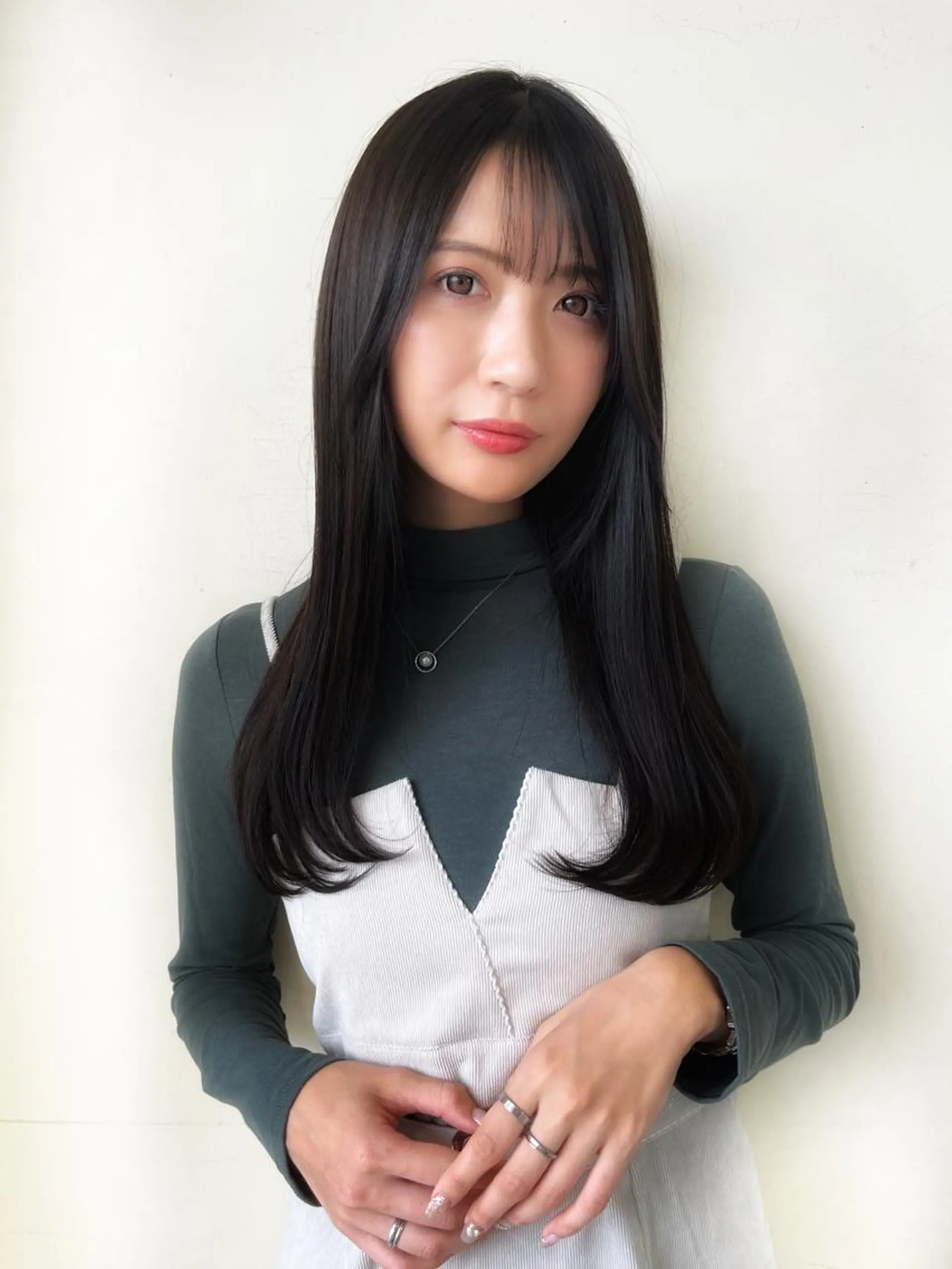 ロング カラー ショートボブ ボブ くびれヘア 髪質改善 トリートメント カット トリートメント BLENDby happiness所属・KAORU/絹髪 /髪質改善/奈良のヘアスタイル