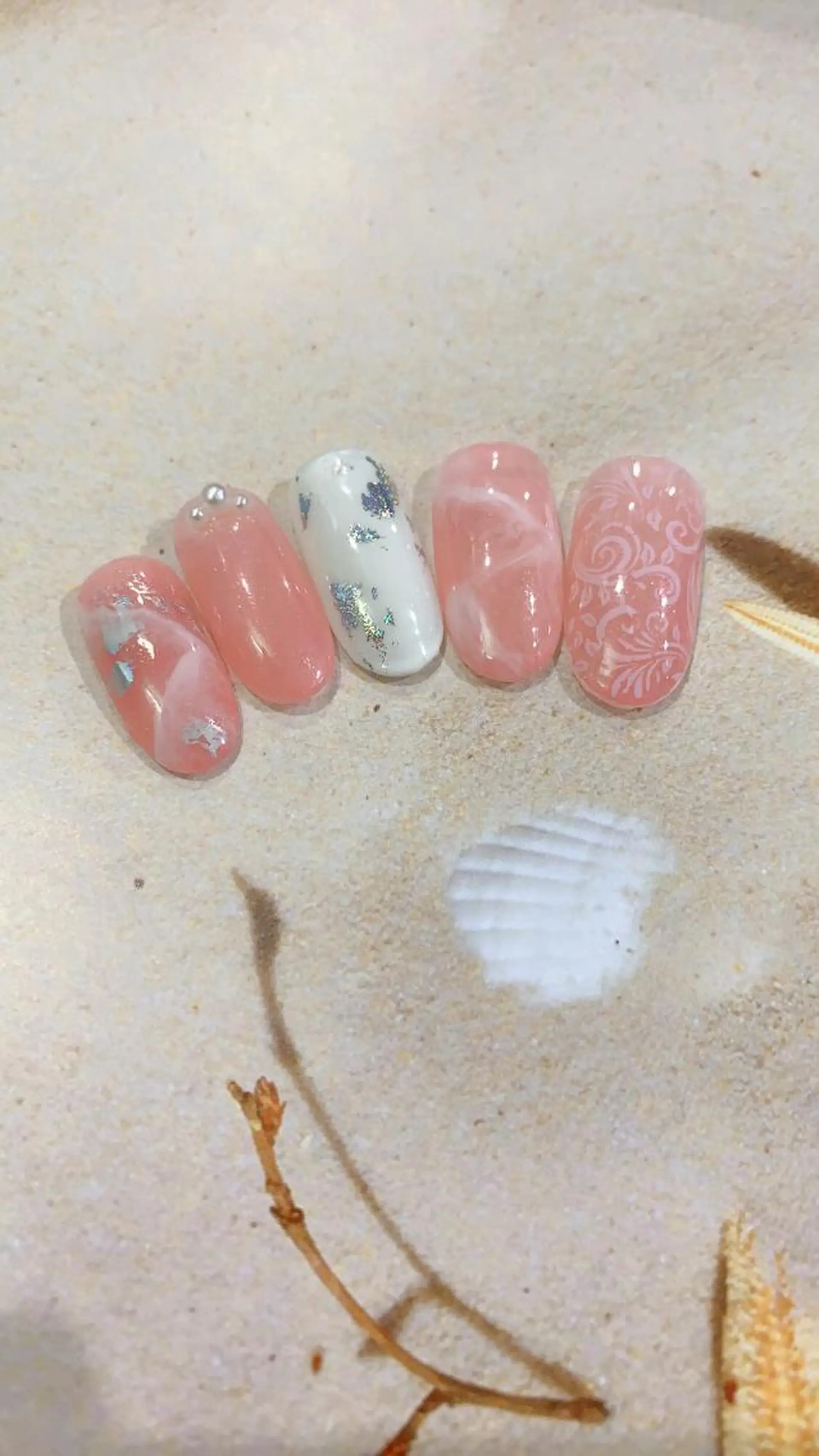 カラー ネイル Moonstone Salonのネイルデザイン