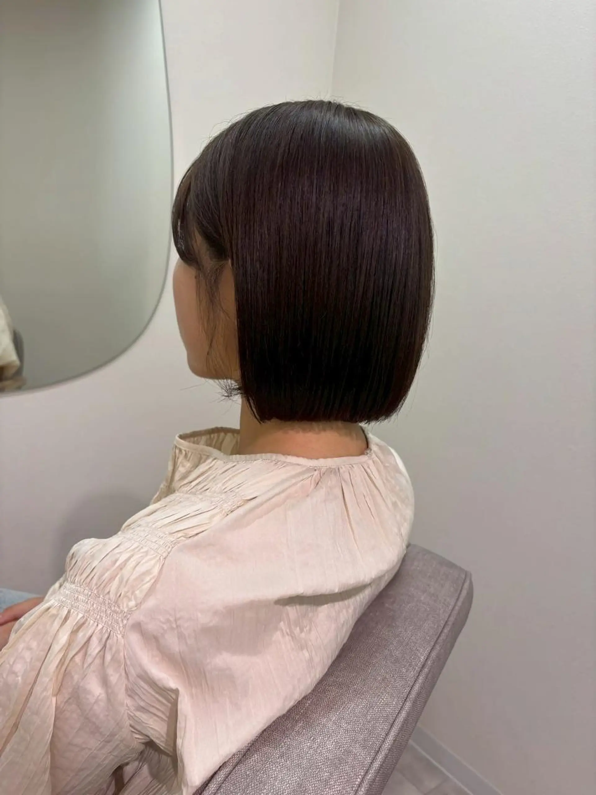 ショート カラー ショートボブ ボブ くびれヘア 顔周りカット ショートヘア カット ヘアカラー トリートメント newi saLyu ネウィ　サリューのヘアスタイル