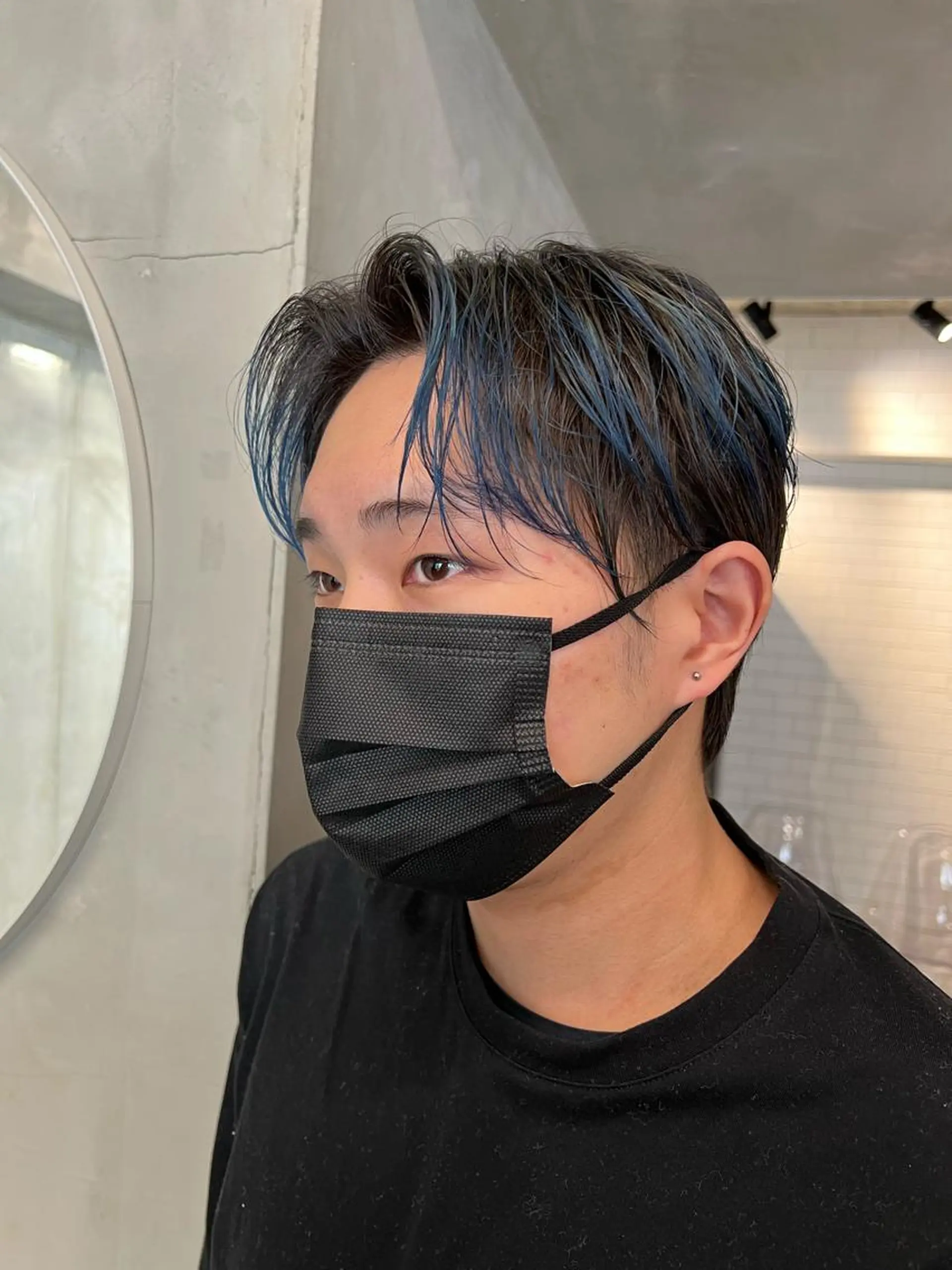 メンズ 🌟髪質改善カラー✨ スナガネ🌟のヘアスタイル