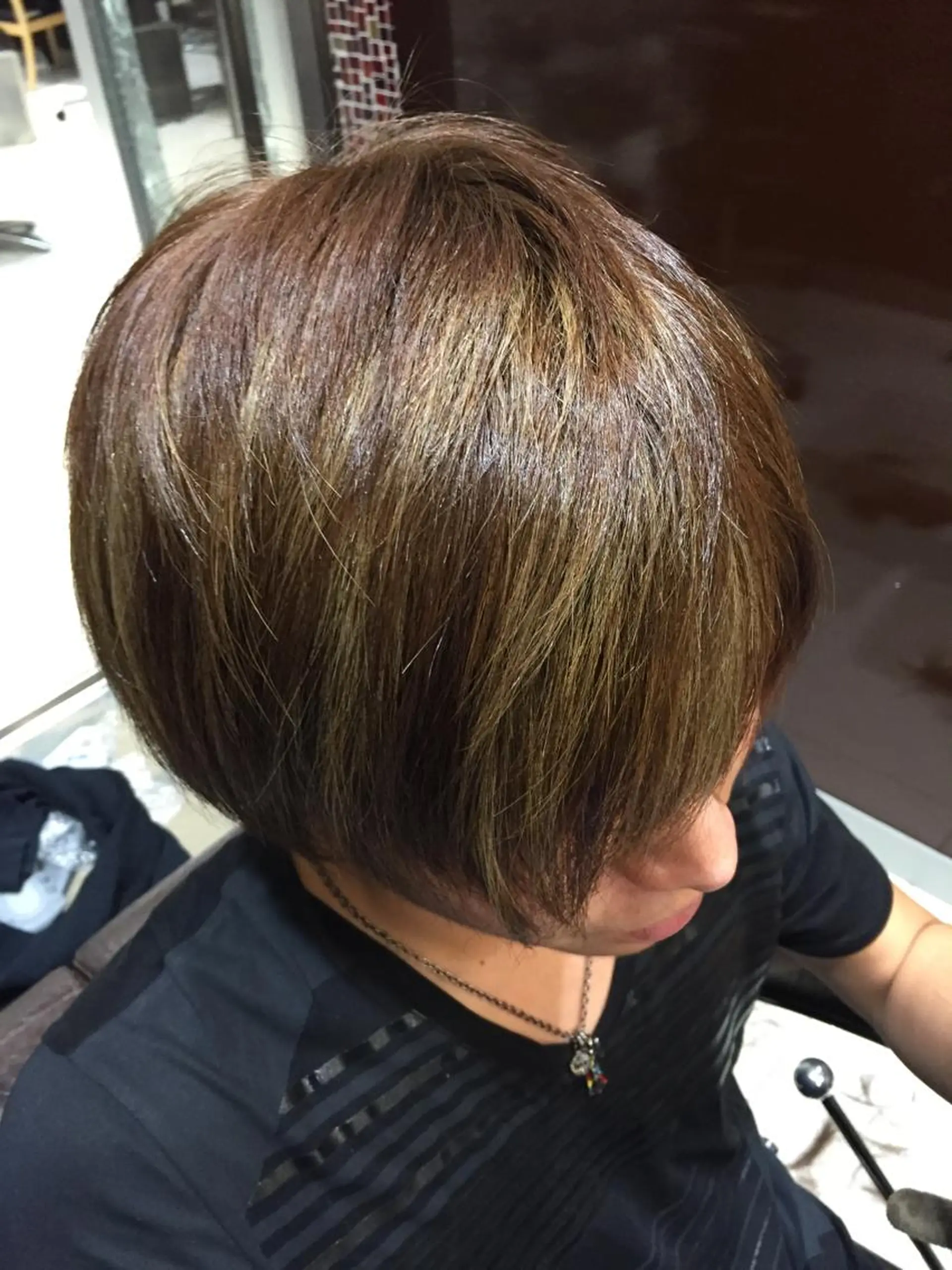 ショート メンズ アッシュ yui .のヘアスタイル