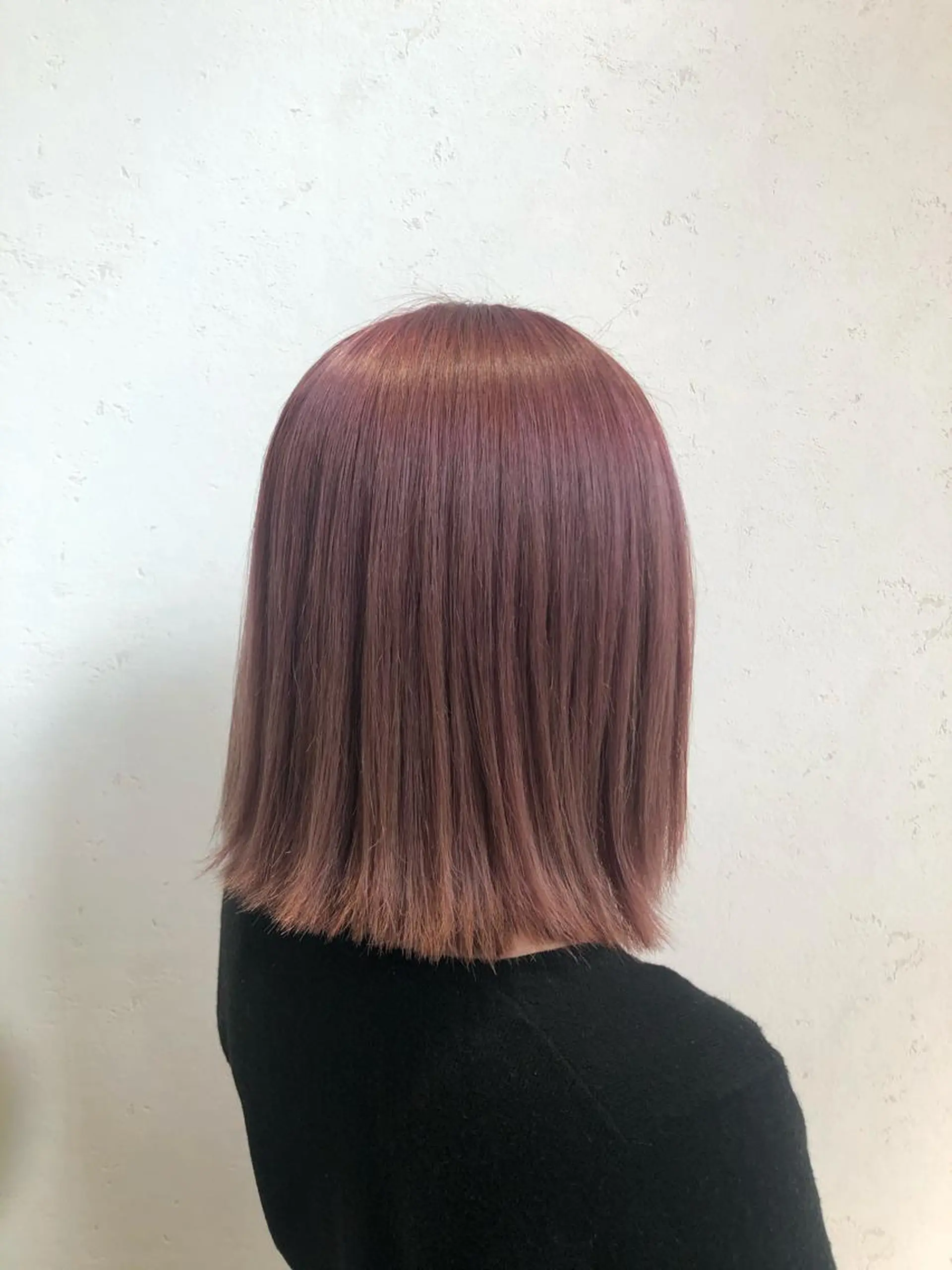 ミディアム カラー ブリーチ カット 池田 寿子のヘアスタイル