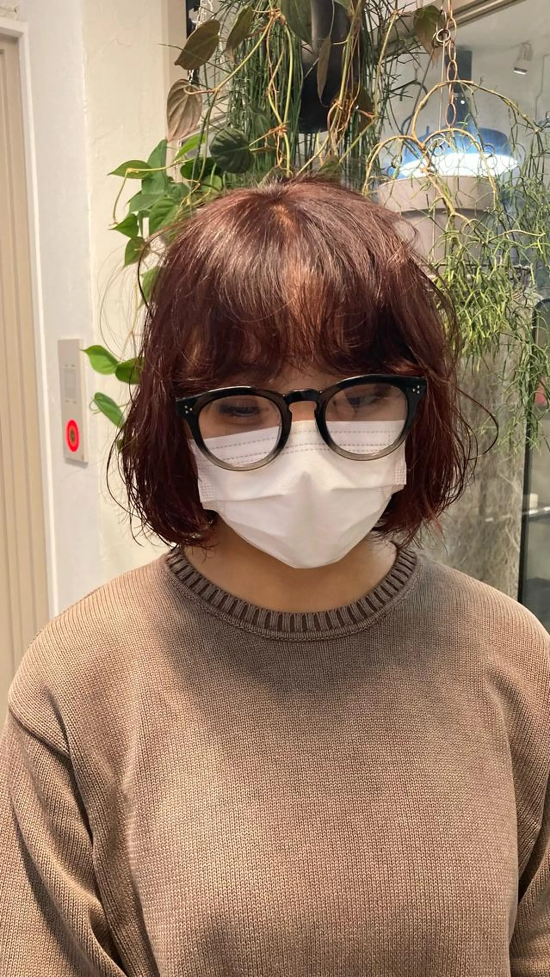 カラー オレンジ ピンクカラー ヘアカラー じゅわっと暖色カラー 🍊Moemiのヘアスタイル