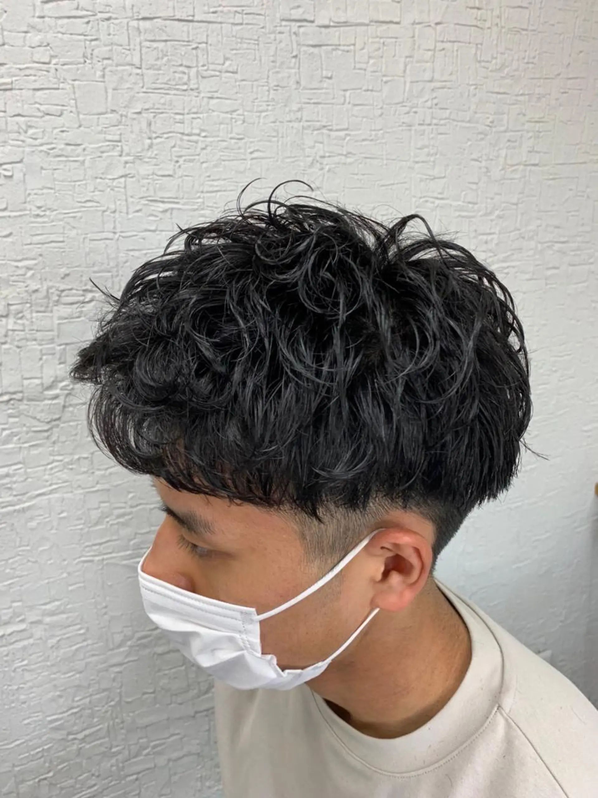 ショート メンズ カット パーマ 井上椋介 【Recharme】のヘアスタイル