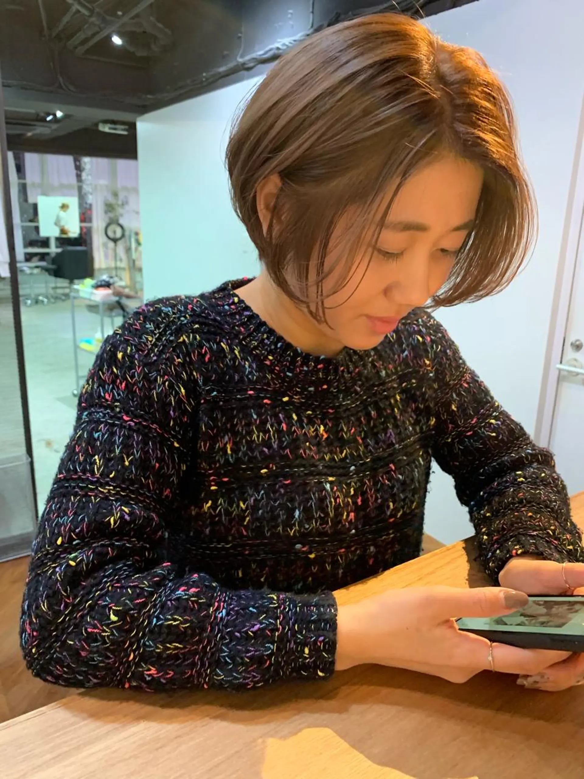 ショート カラー 🍃柔らかヘアー田中 瑞希🍃のヘアスタイル