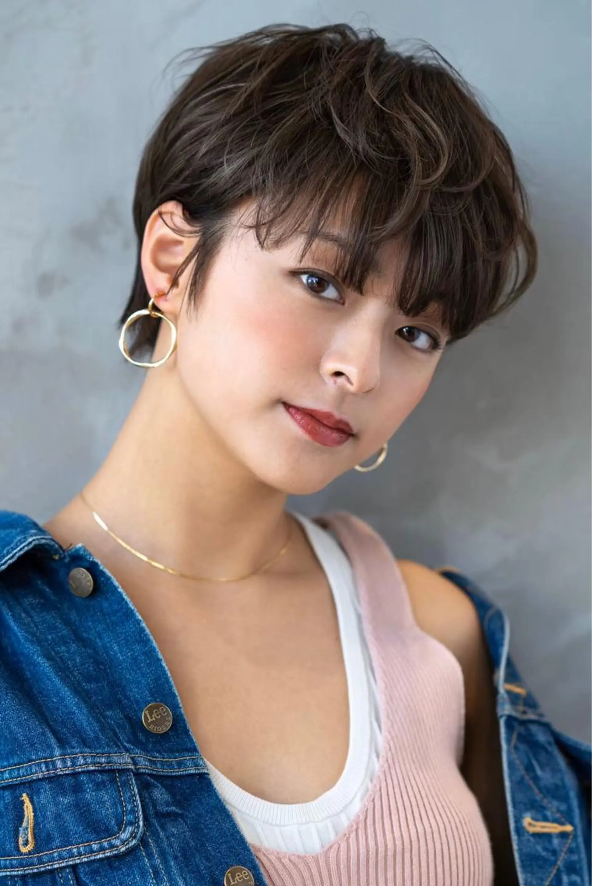 ショート カラー カット ヘアカラー トリートメント 🉐レイヤー/塩見 弘樹🉐渋谷のヘアスタイル