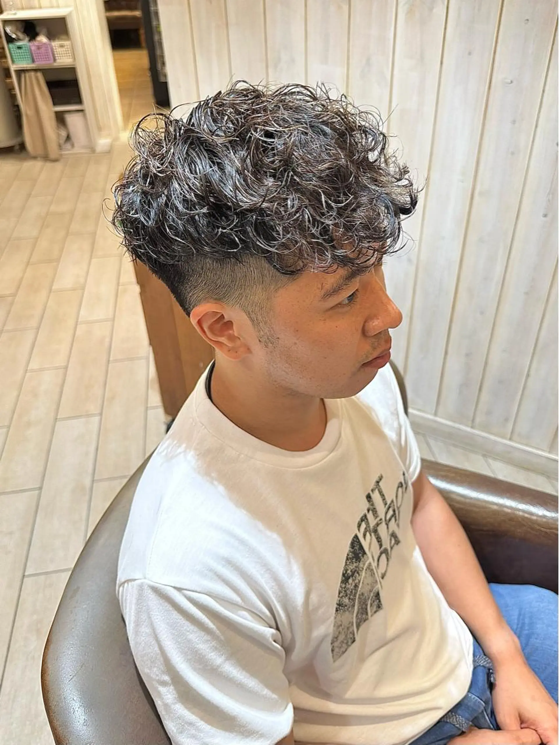 パーマ メンズ カット パーマ メンズパーマ特化🔥 ツイスパ/シャドウのヘアスタイル