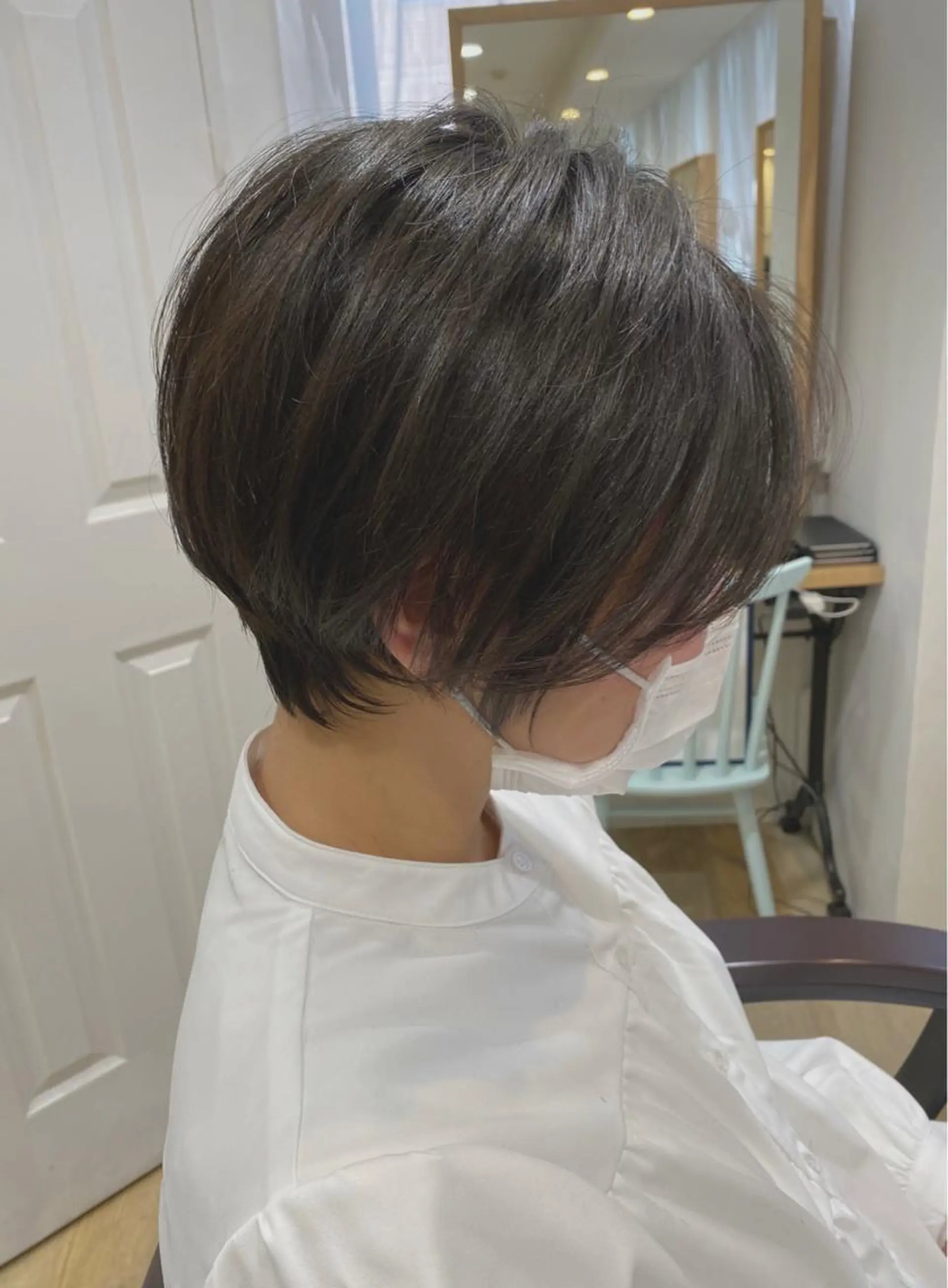 ショート ショートヘア パーソナルカラー lapiax阿部のヘアスタイル