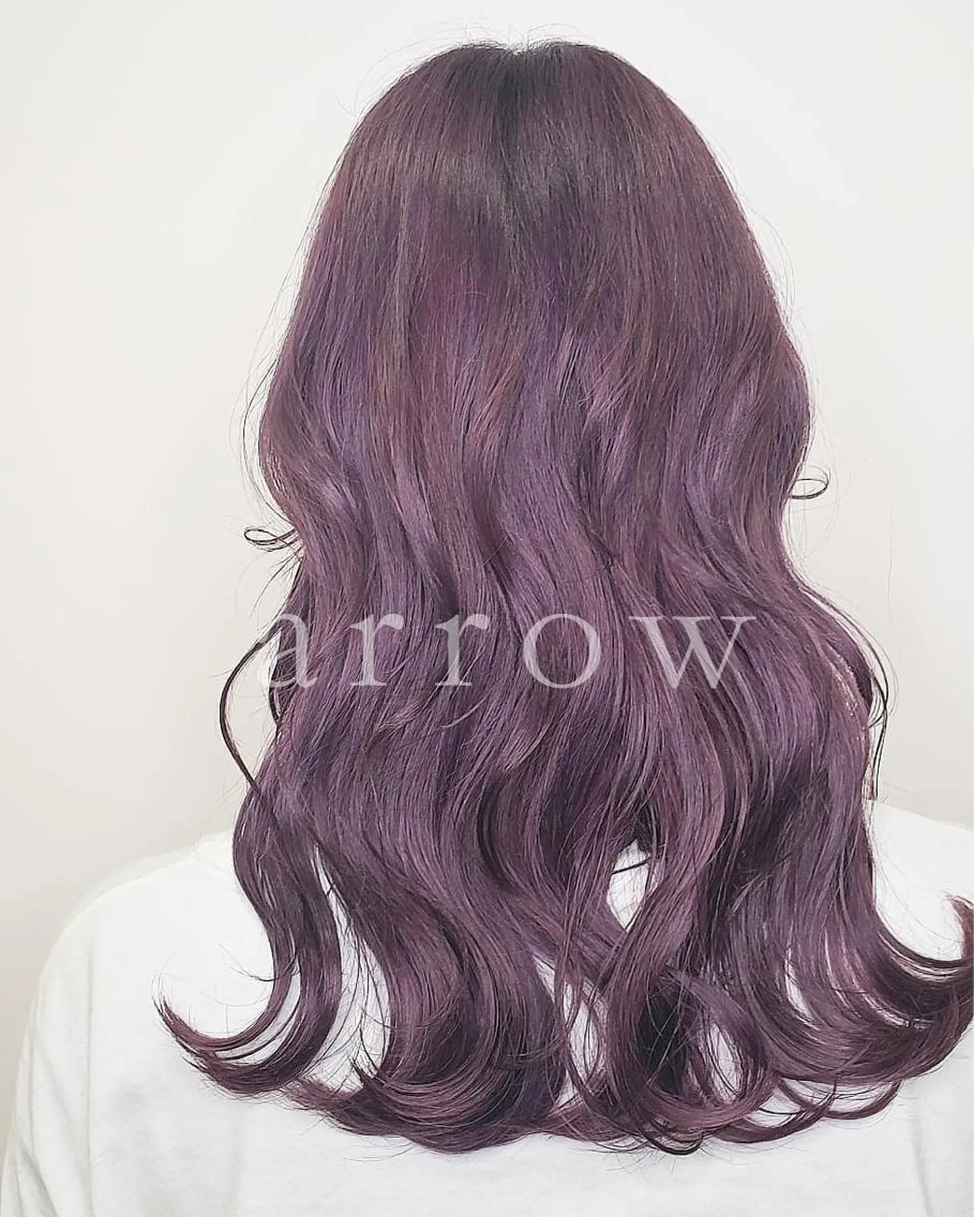 セミロング カラー arrow🖤 もえみのヘアスタイル