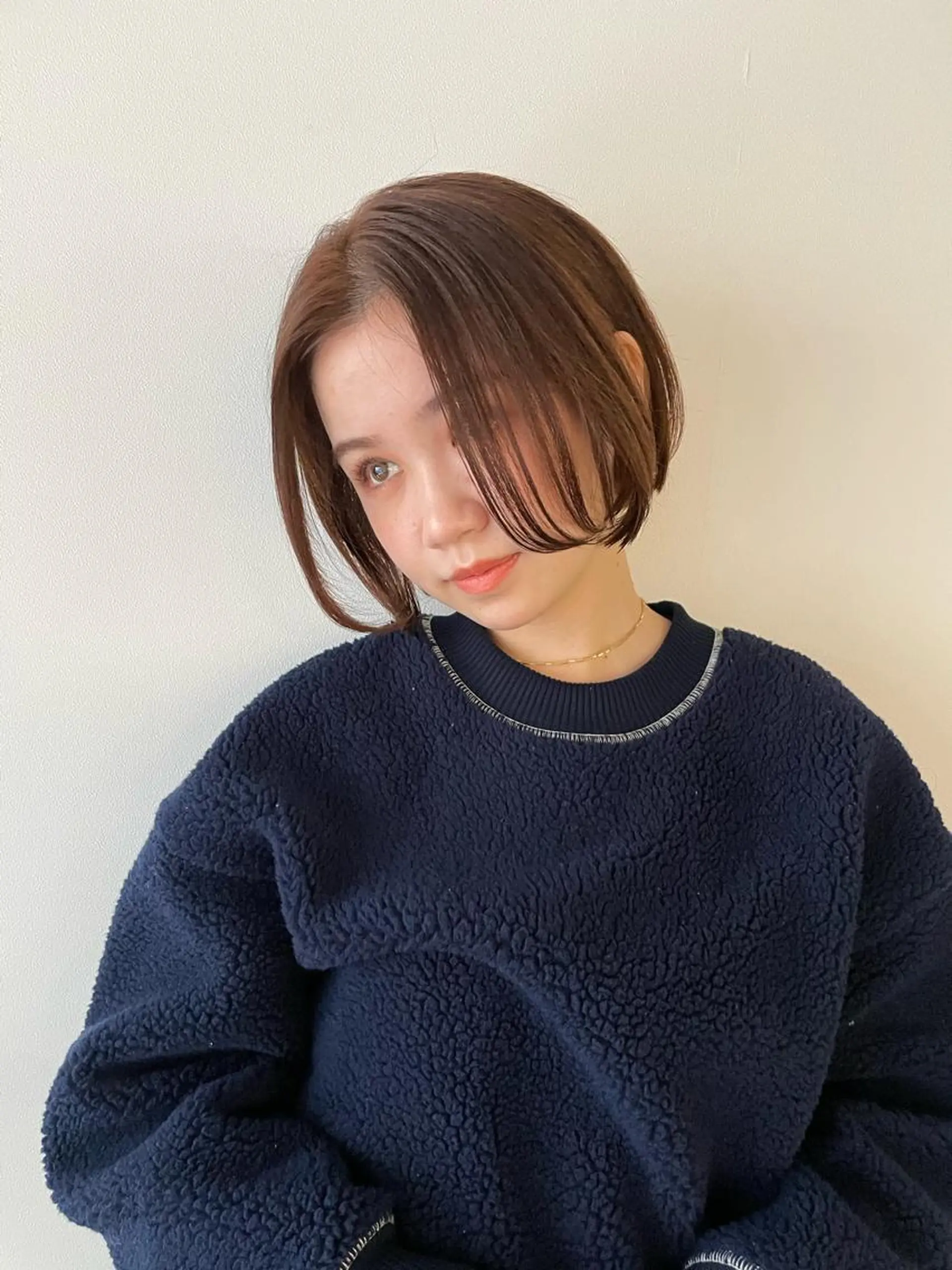 ショート カラー カット ヘアカラー なりたいが叶う ながしまじゅんきのヘアスタイル