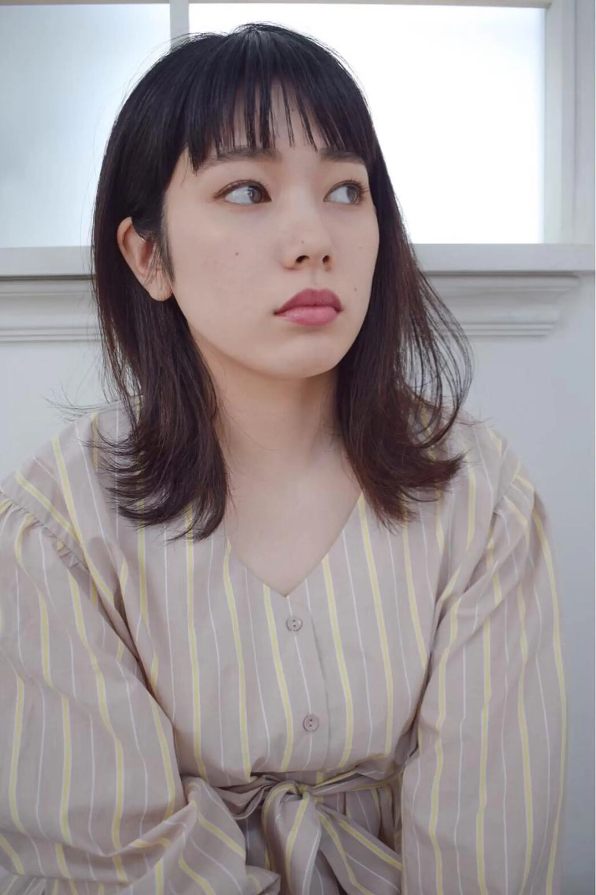 ミディアム カラー パーマ ヘアアレンジ メンズ キッズ ネイル マツエク・マツパ トリートメント EnBlesS西宮 マンツーマン神道有基のヘアスタイル