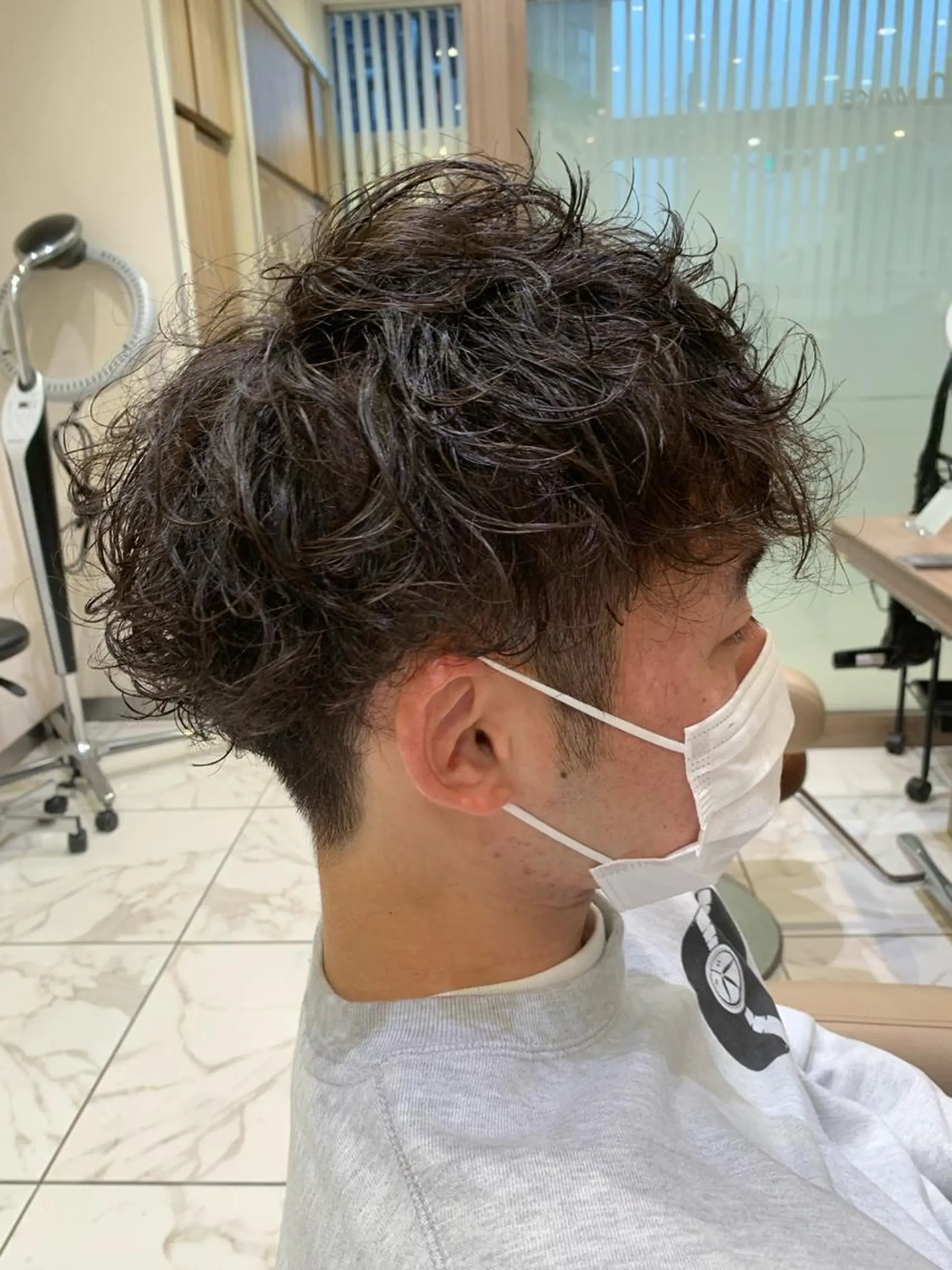 パーマ メンズ メンズパーマ ニュアンスパーマ REM 阿佐ヶ谷所属・REM【阿佐ヶ谷】 MEGUのヘアスタイル