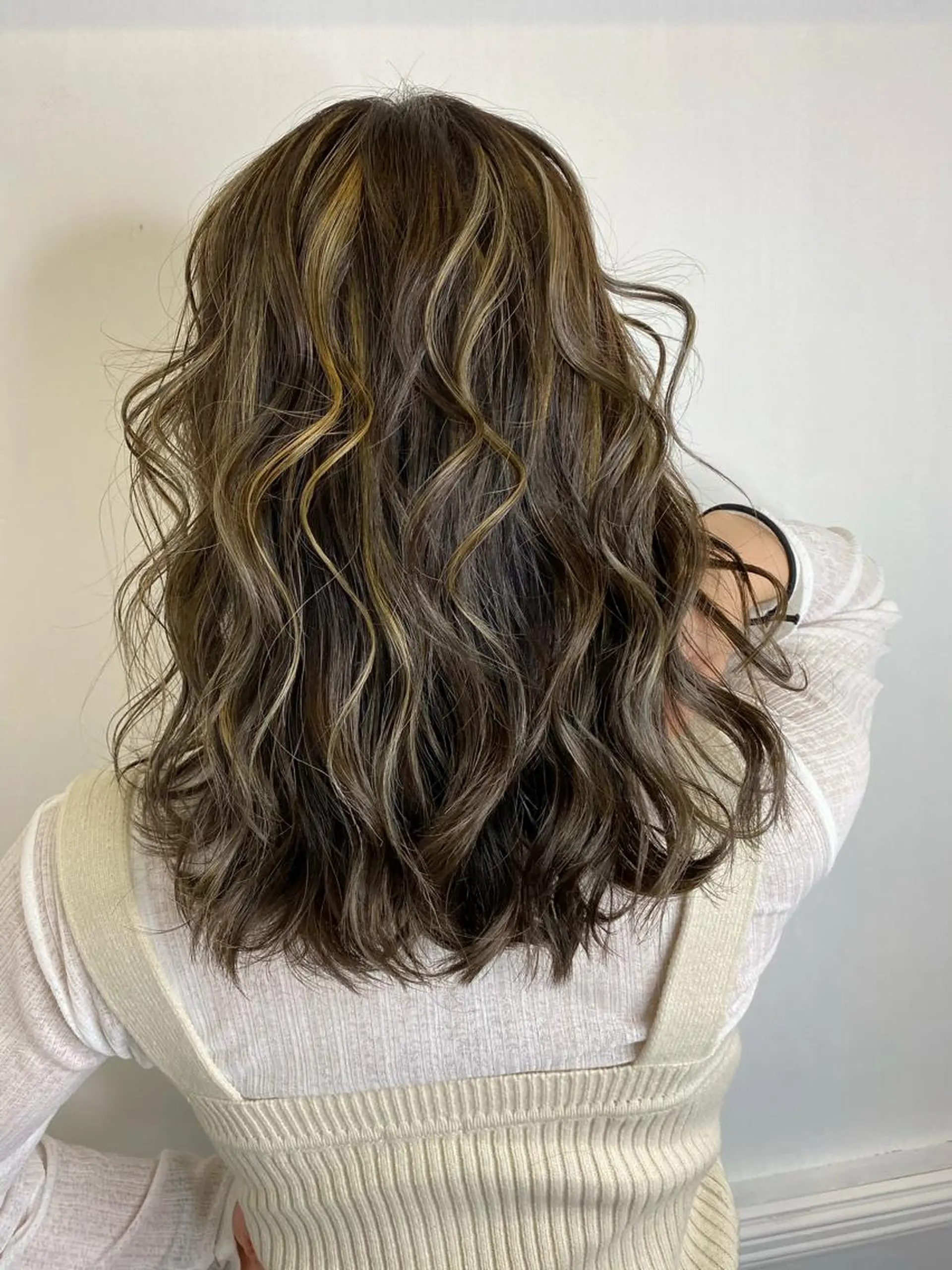 ミディアム カラー 🧡可愛い色落ち🧡 ハイトーン特化🧡のヘアスタイル