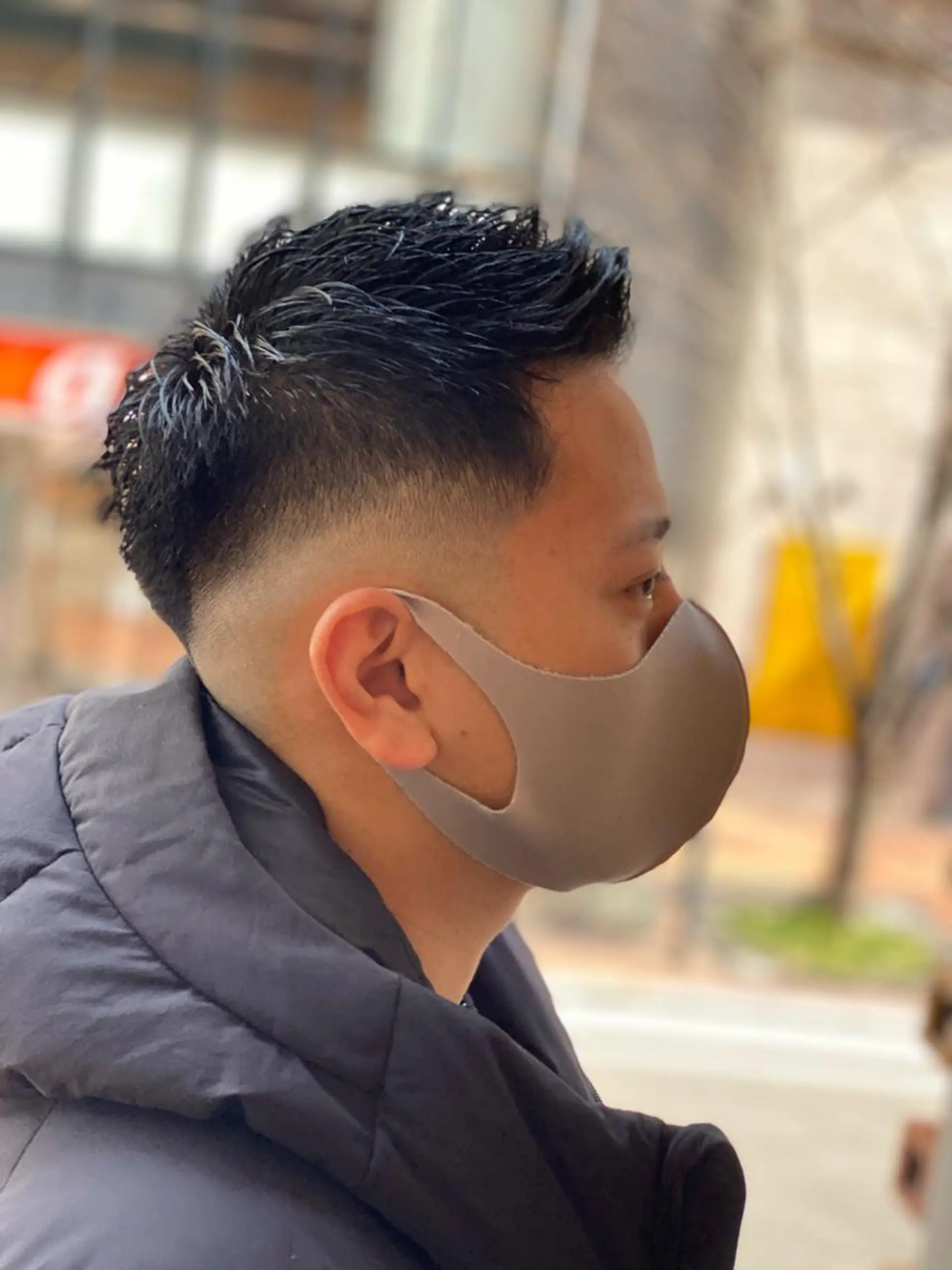 ショート メンズ unopulir 景山　凌のヘアスタイル