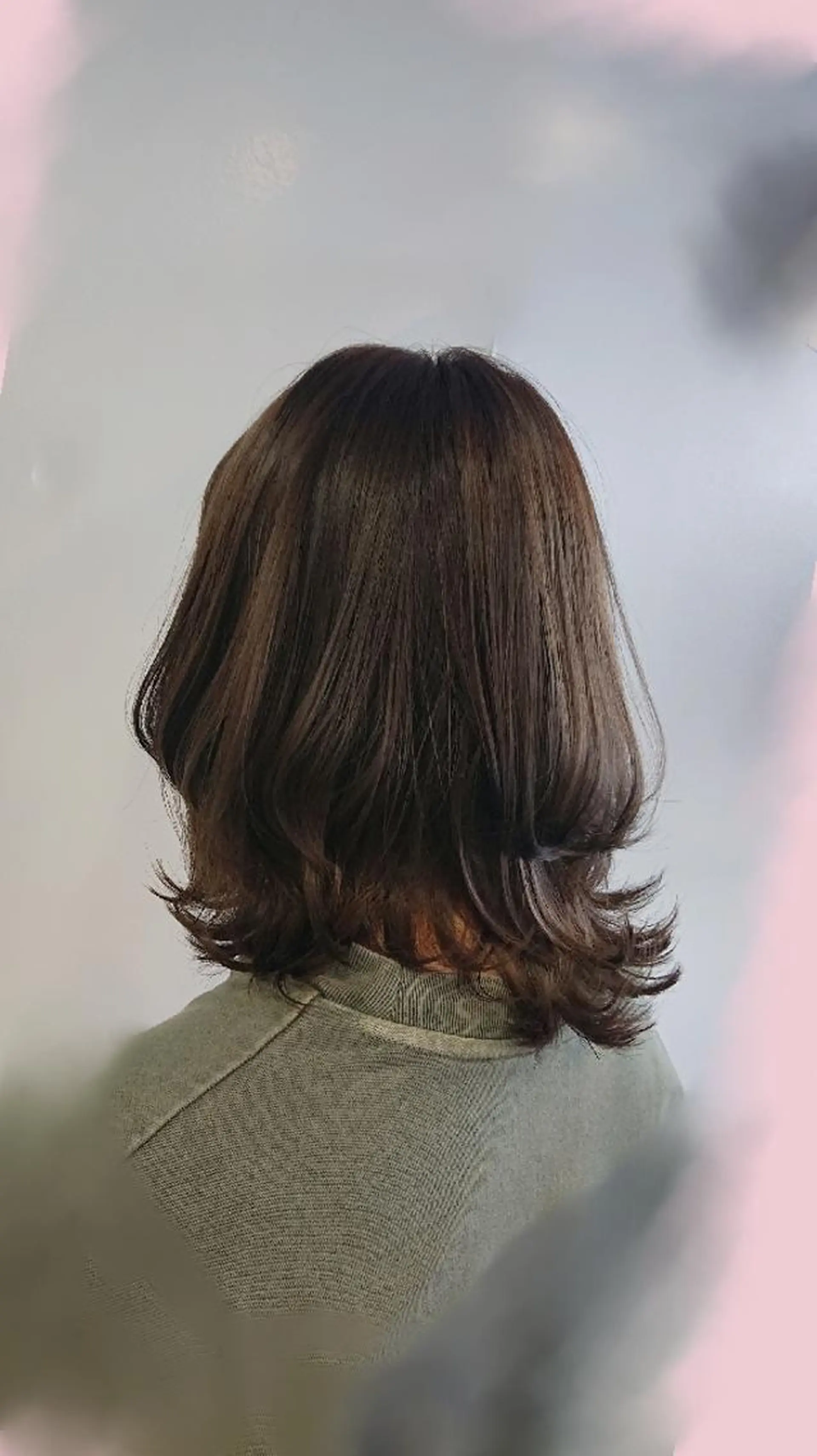 セミロング くびれヘア くびれレイヤー レイヤーカット カット ヘアカラー トリートメント 松浦 美和【miwa】のヘアスタイル