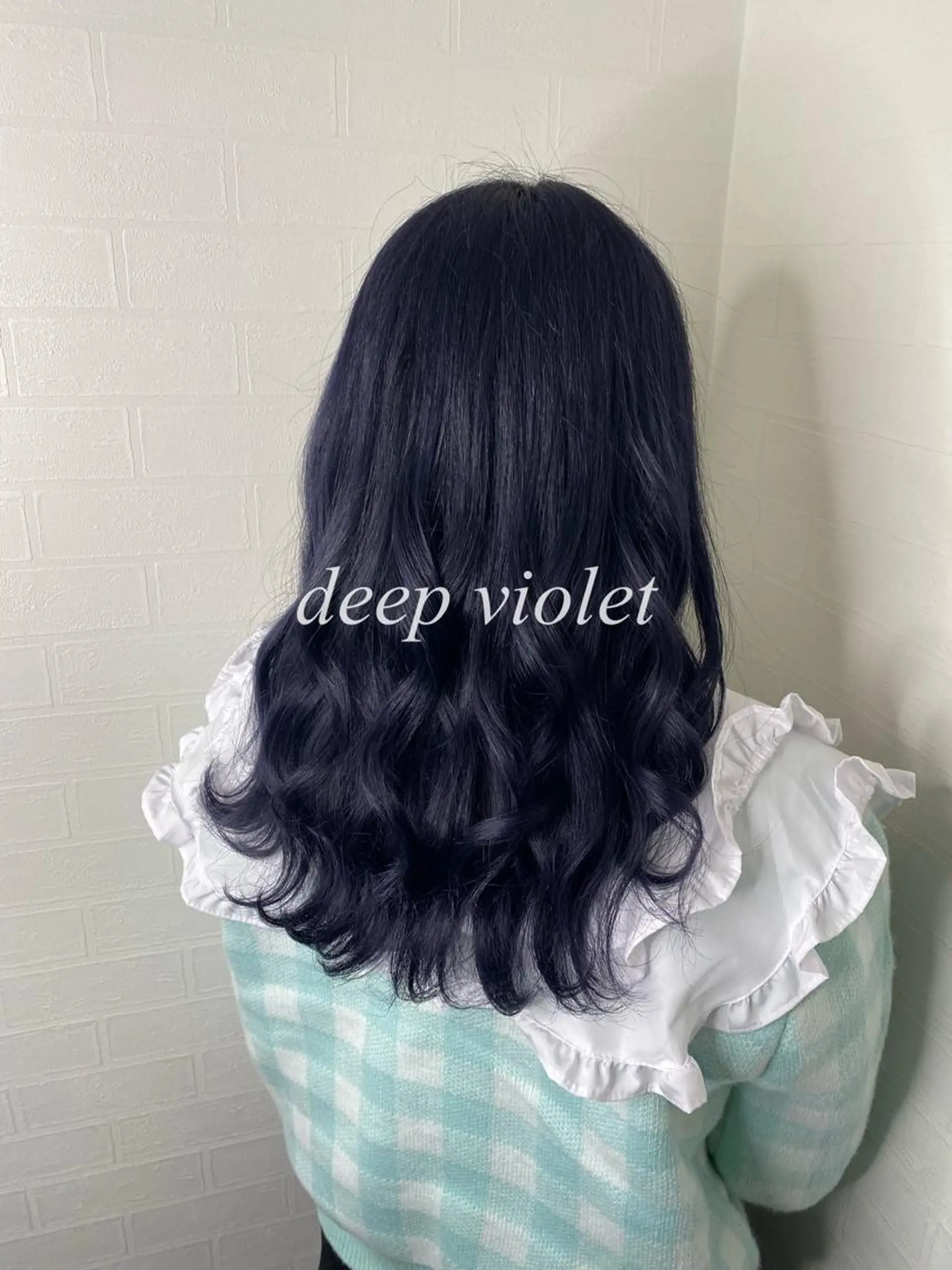 セミロング カラー ブリーチカラー特化 U-topia小島のヘアスタイル