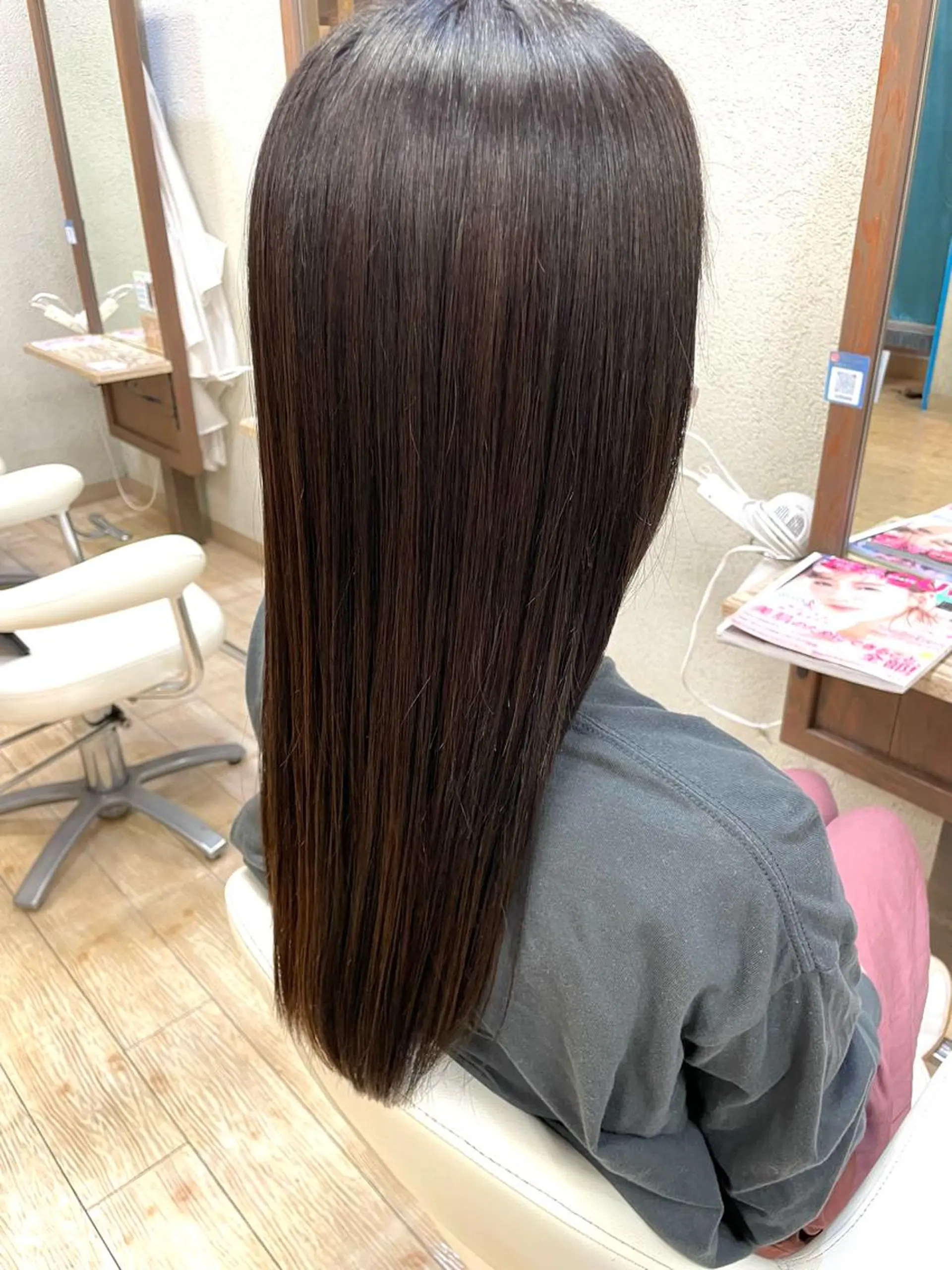 ロング カット トリートメント 松下 由恵のヘアスタイル