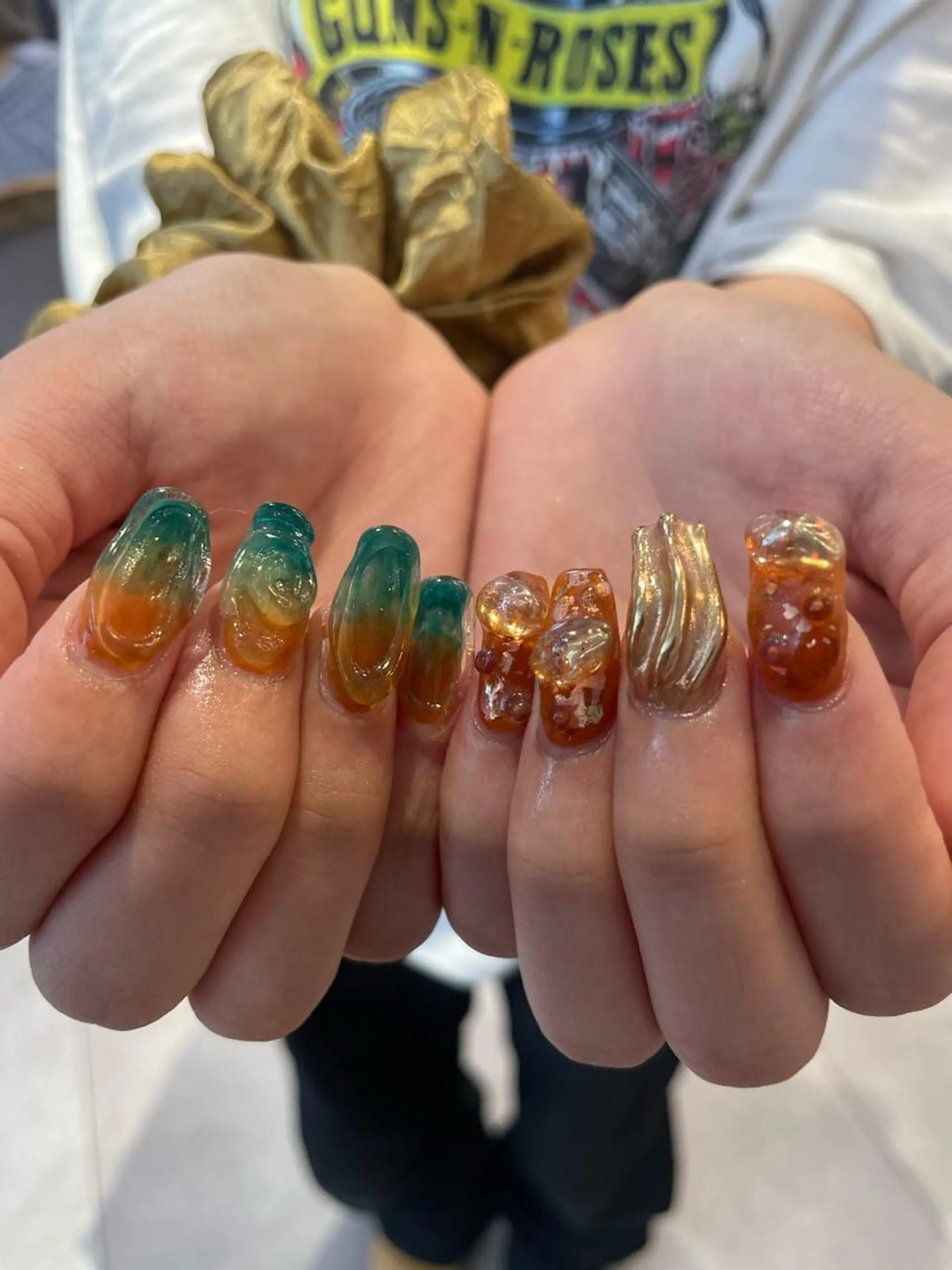 ネイル ハンドネイル hair&nail ☯️アイリ☯️のネイルデザイン