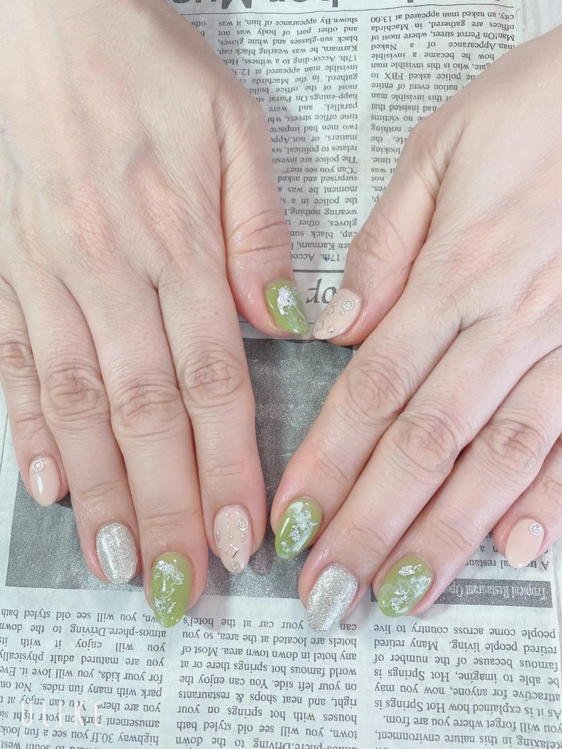 ネイル ハンドネイル ハンドケア 森山 舞のネイルデザイン