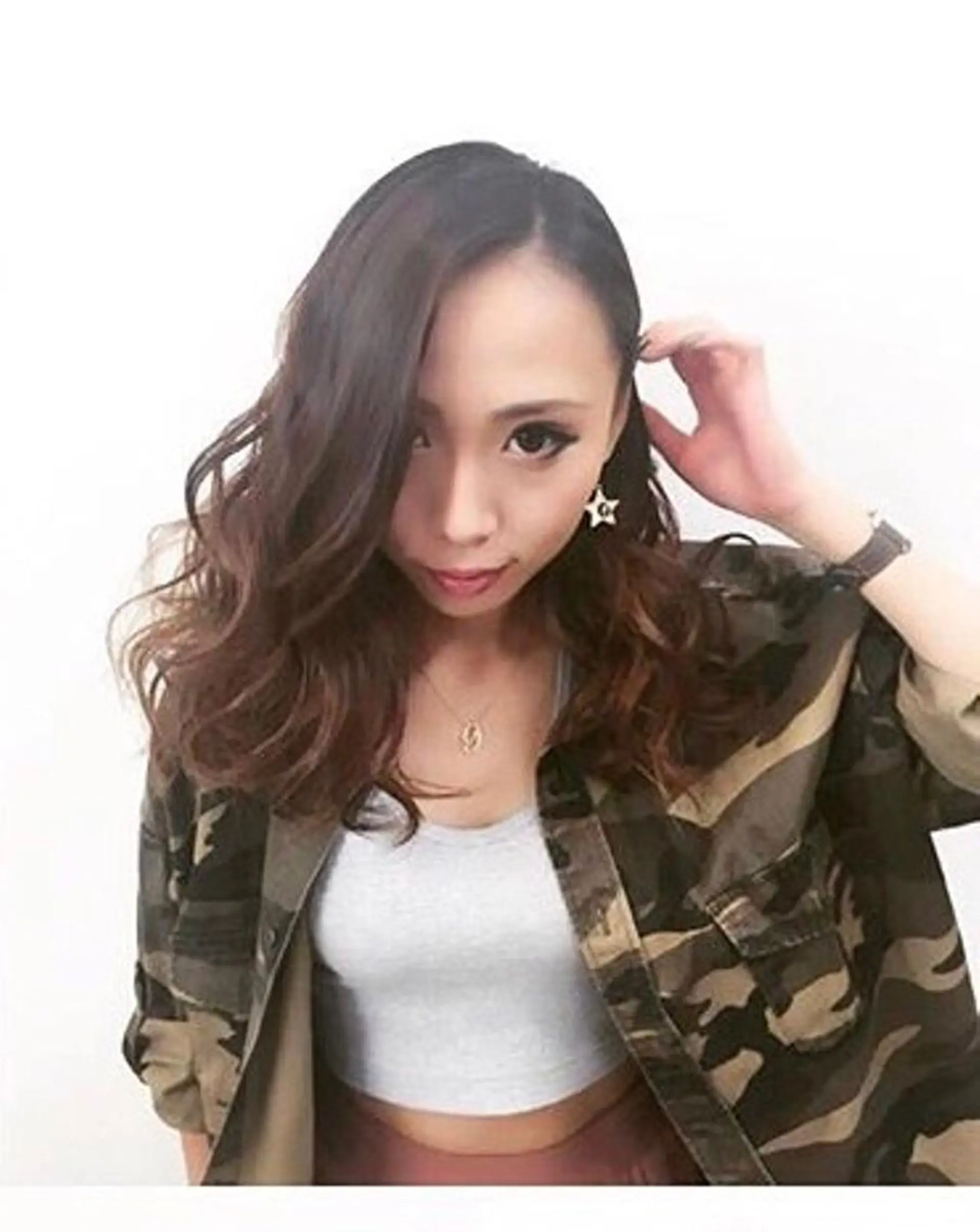 セミロング カラー パーマ ヘアアレンジ backstage.AZ所属・吉川 宙翔のヘアスタイル