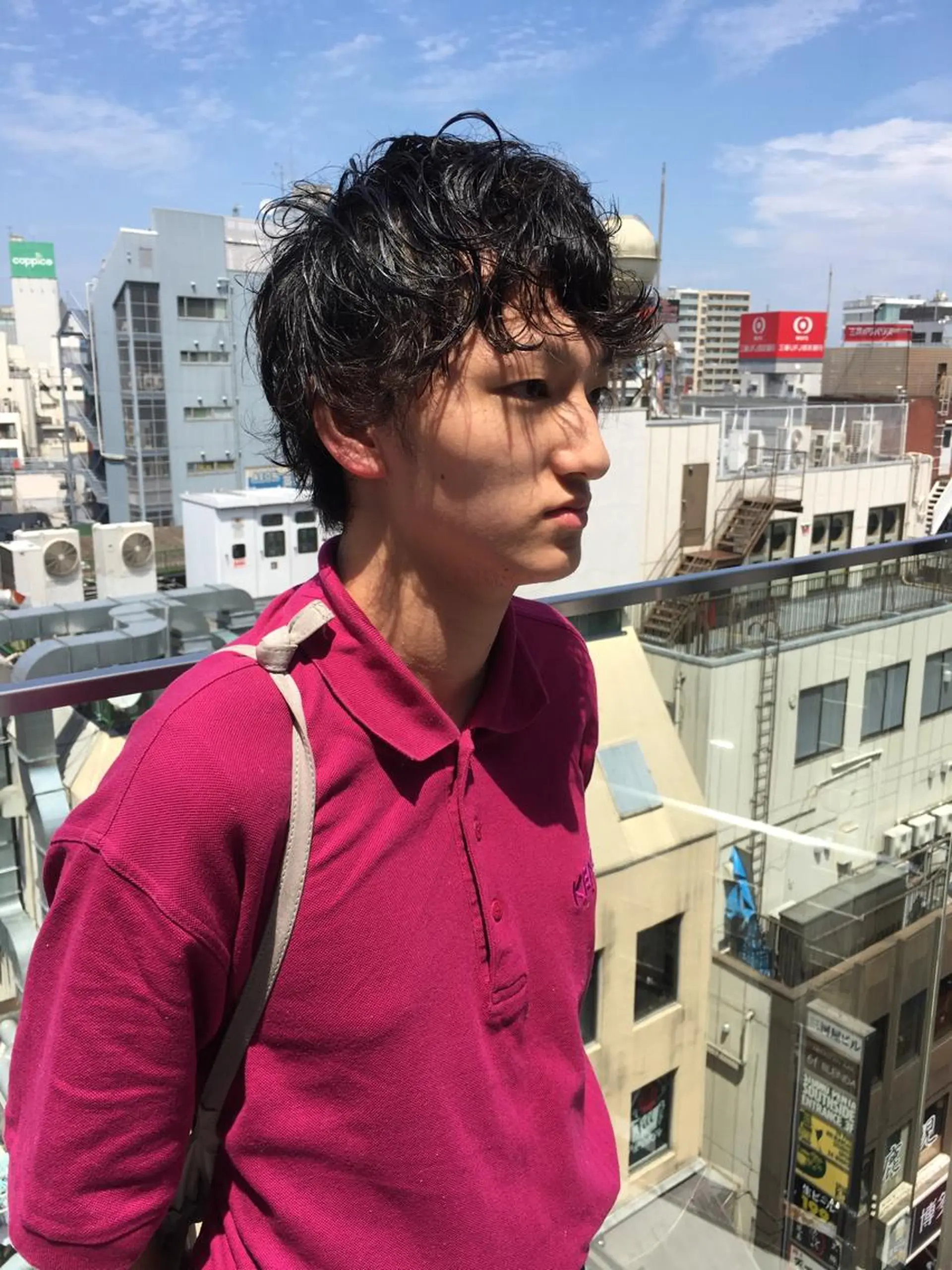 カラー パーマ ヘアアレンジ メンズ 迷った時見てください 林 祥平のヘアスタイル