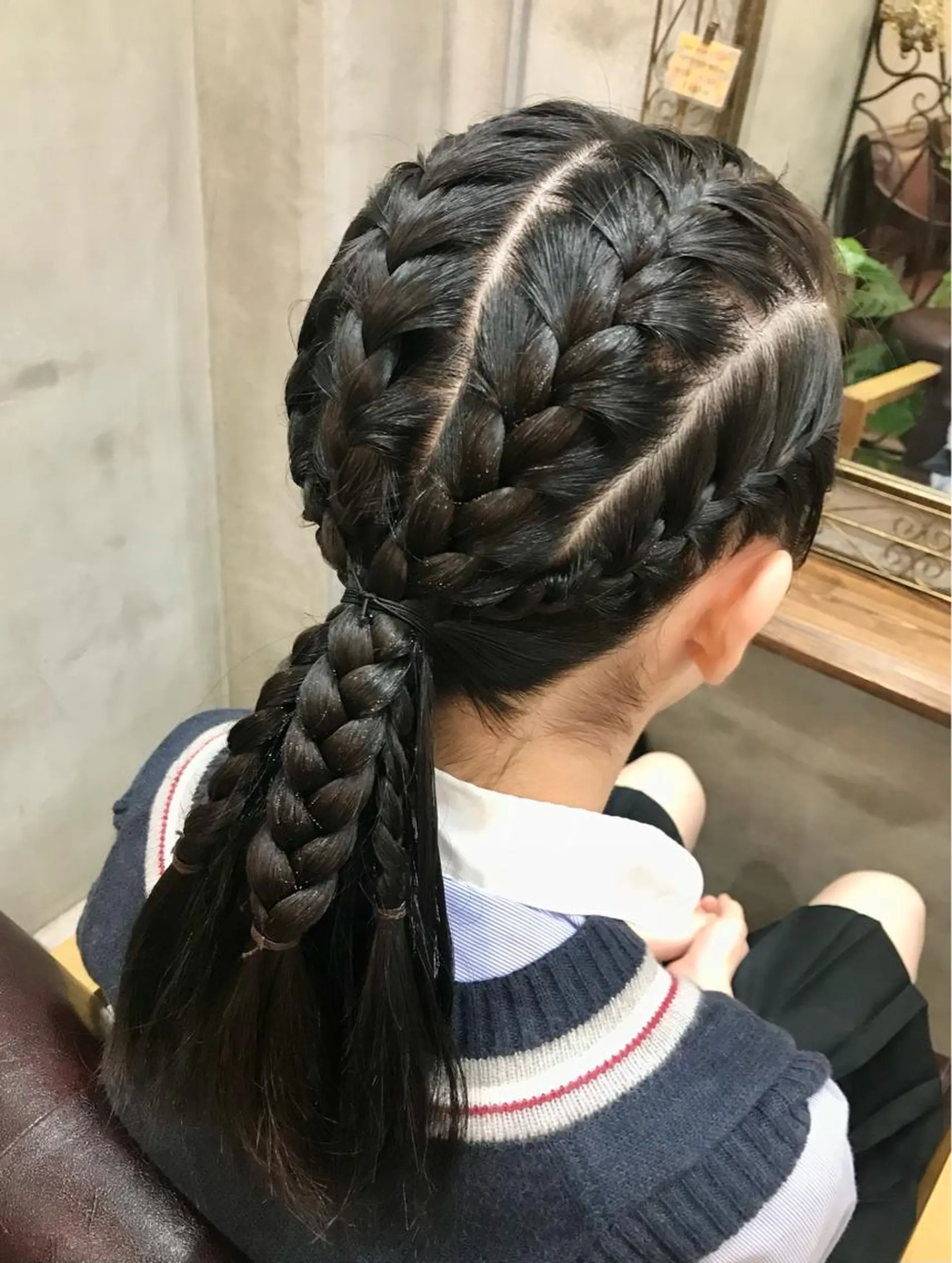 セミロング まつパ・ヘアセット ♡Chinami♡のマツエク・マツパデザイン