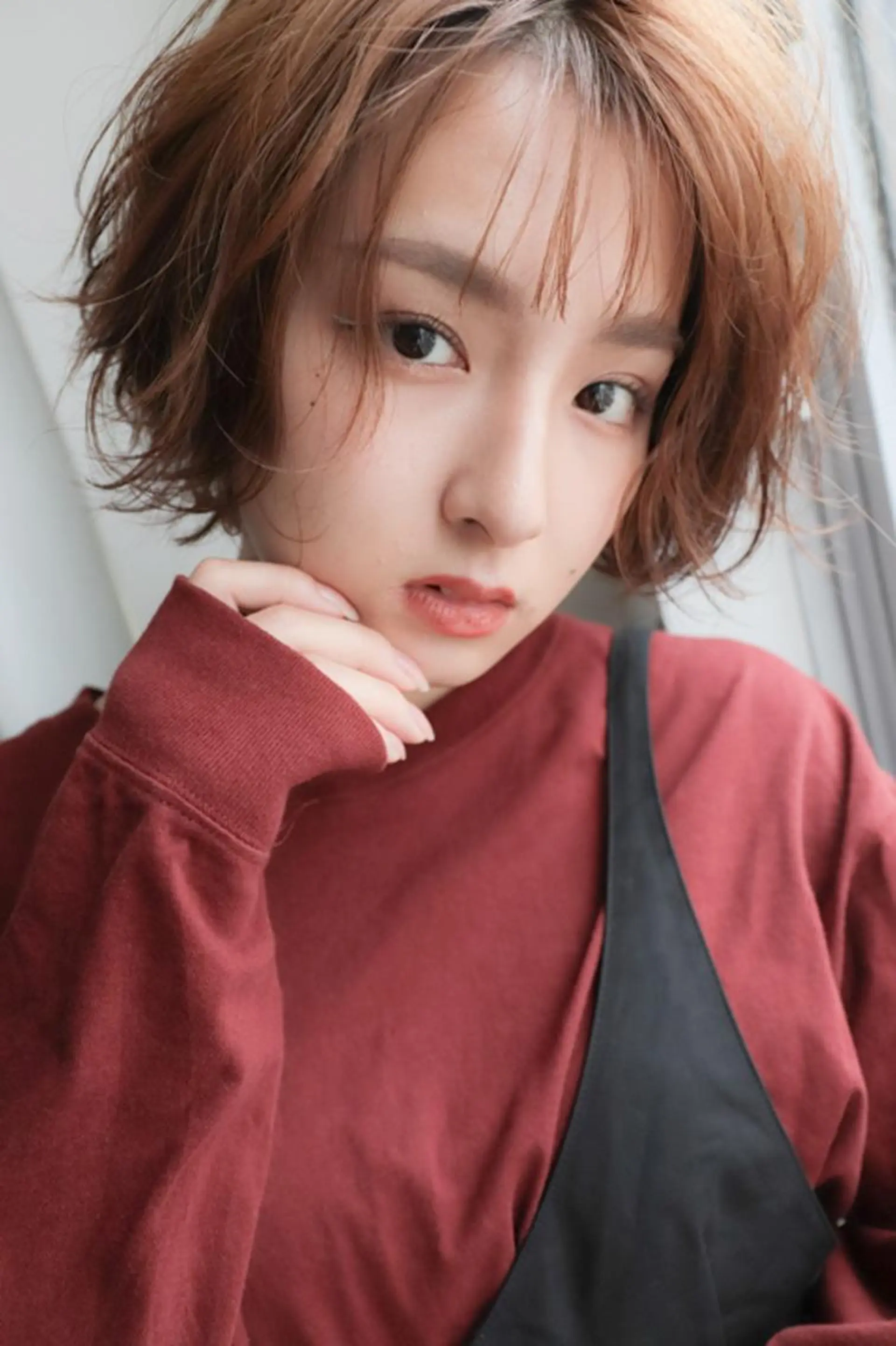 ショート ショートヘア Number六本松所属・山崎 友雅のヘアスタイル