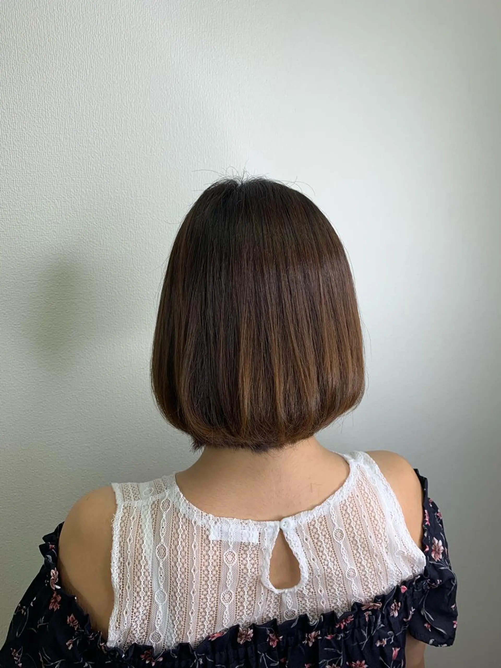 ミディアム ミディアムパーマ ハイライト 髪質改善 縮毛矯正 【清瀬】パサツキ 広がり改善川合剛史のヘアスタイル