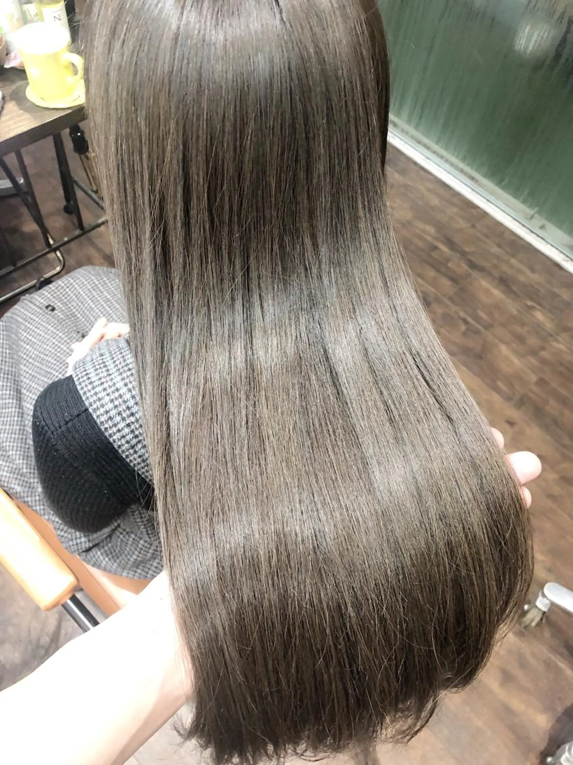 カラー グレージュ イルミナカラー カット ヘアカラー トリートメント ヘッドスパ グレージュ/髪質改善 Yamato.hのヘアスタイル