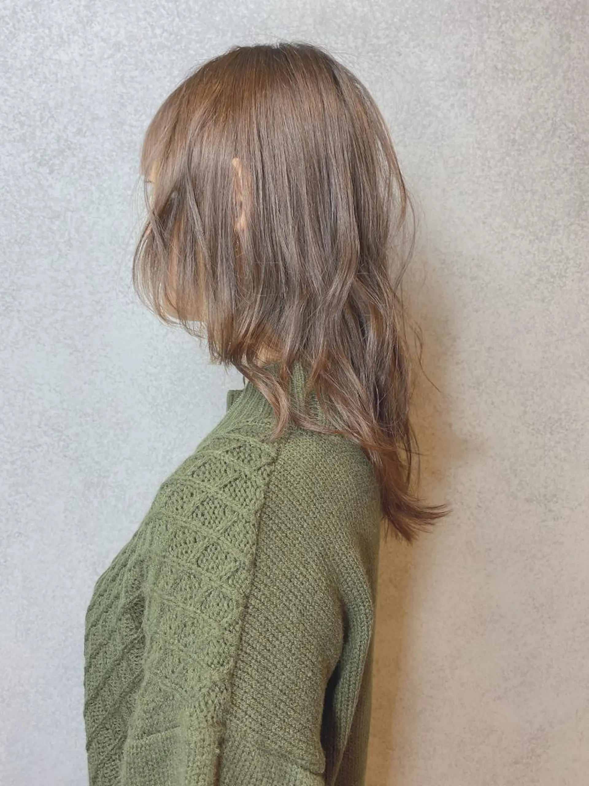 ミディアム カット 丸山 晶平のヘアスタイル