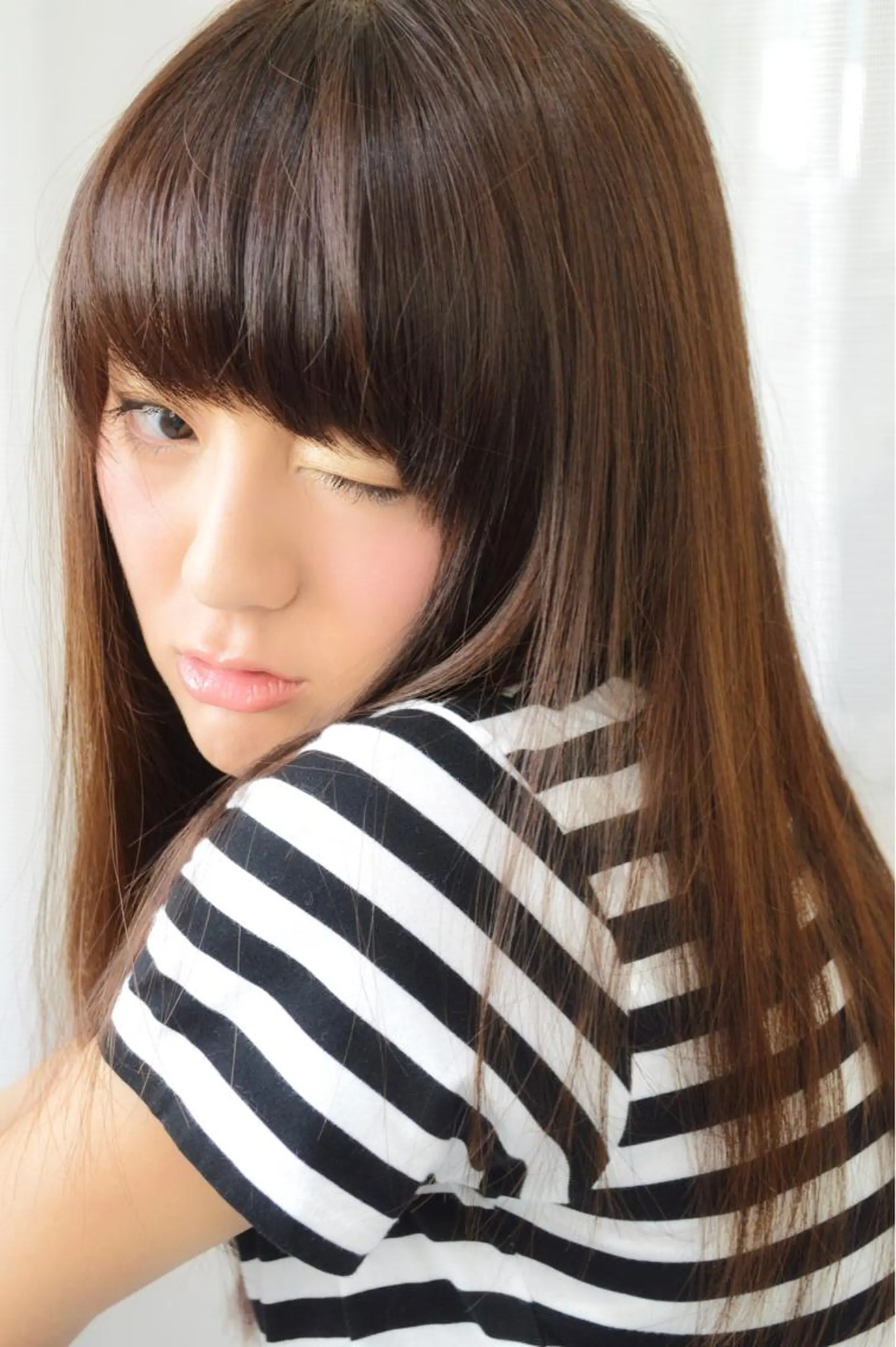 ロング 花井 啓好のヘアスタイル