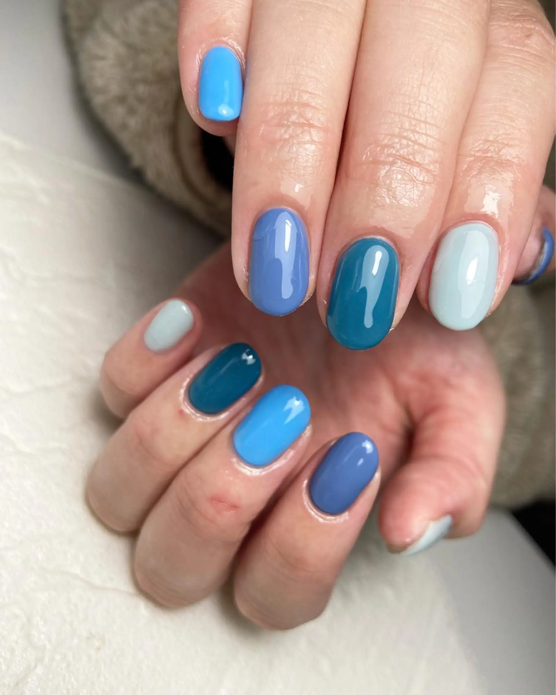 ショート ネイル 山崎 怜のネイルデザイン