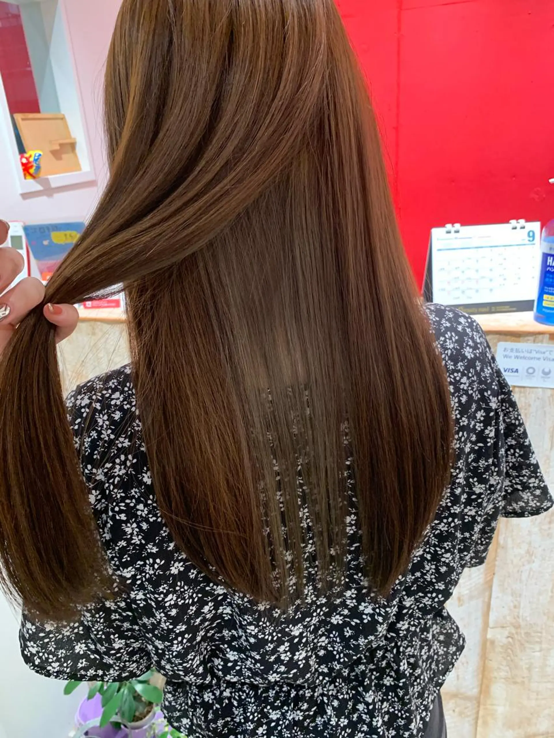 ロング カラー 韓国スタイル🇰🇷 annaのヘアスタイル