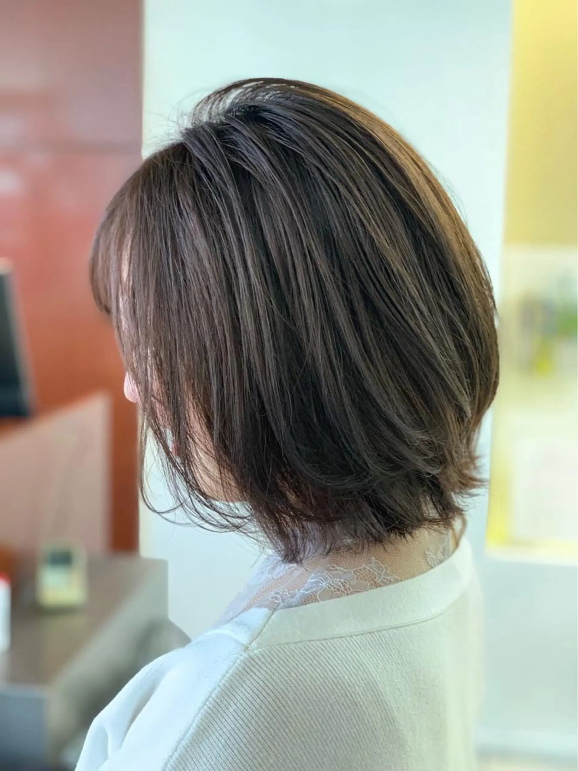 ミディアム カラー カット ヘアカラー 【髪質改善×カラー】 QUALIS沓掛貴浩のヘアスタイル