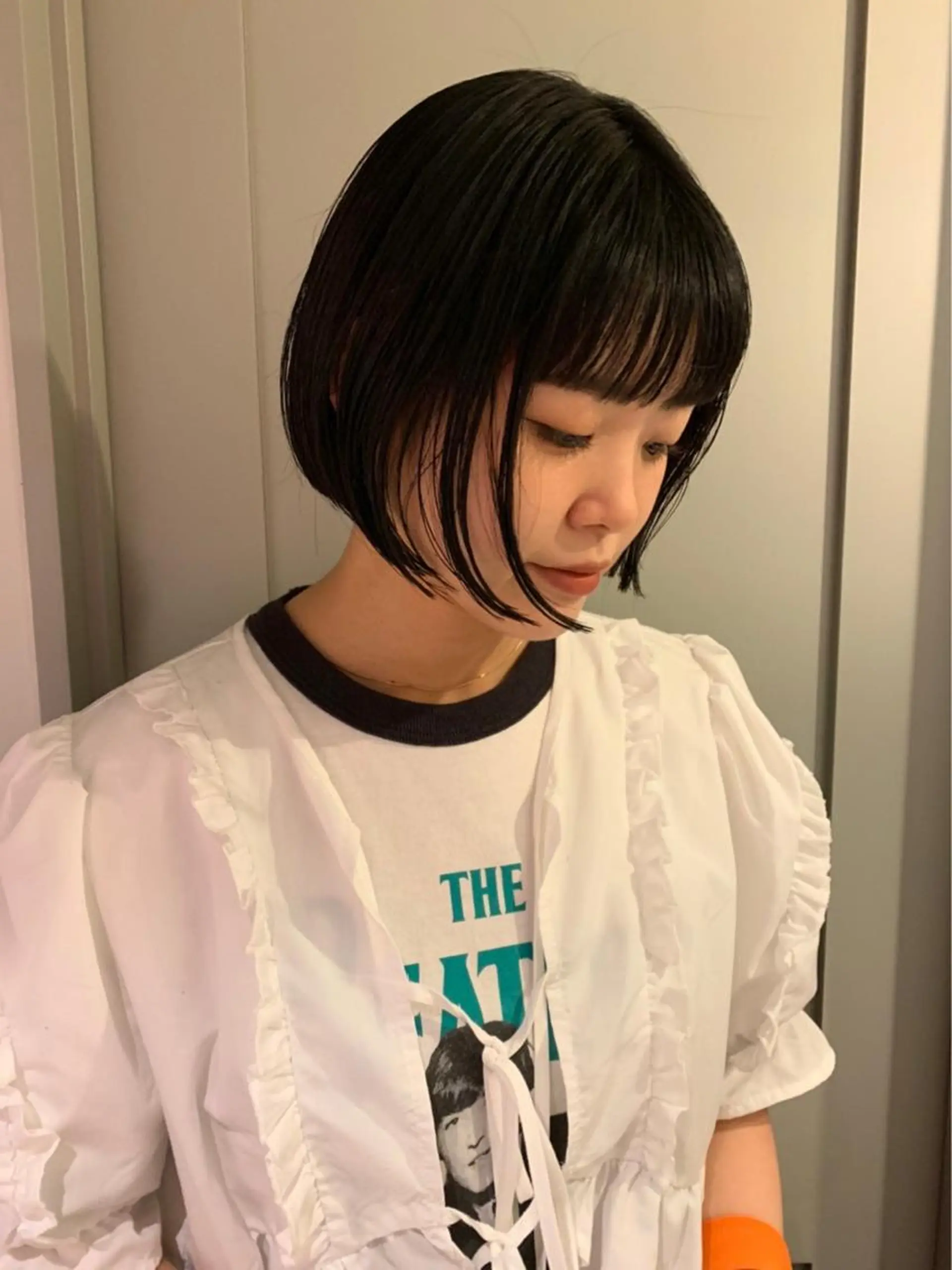 ショート ボブ ムナカタ アカリのヘアスタイル