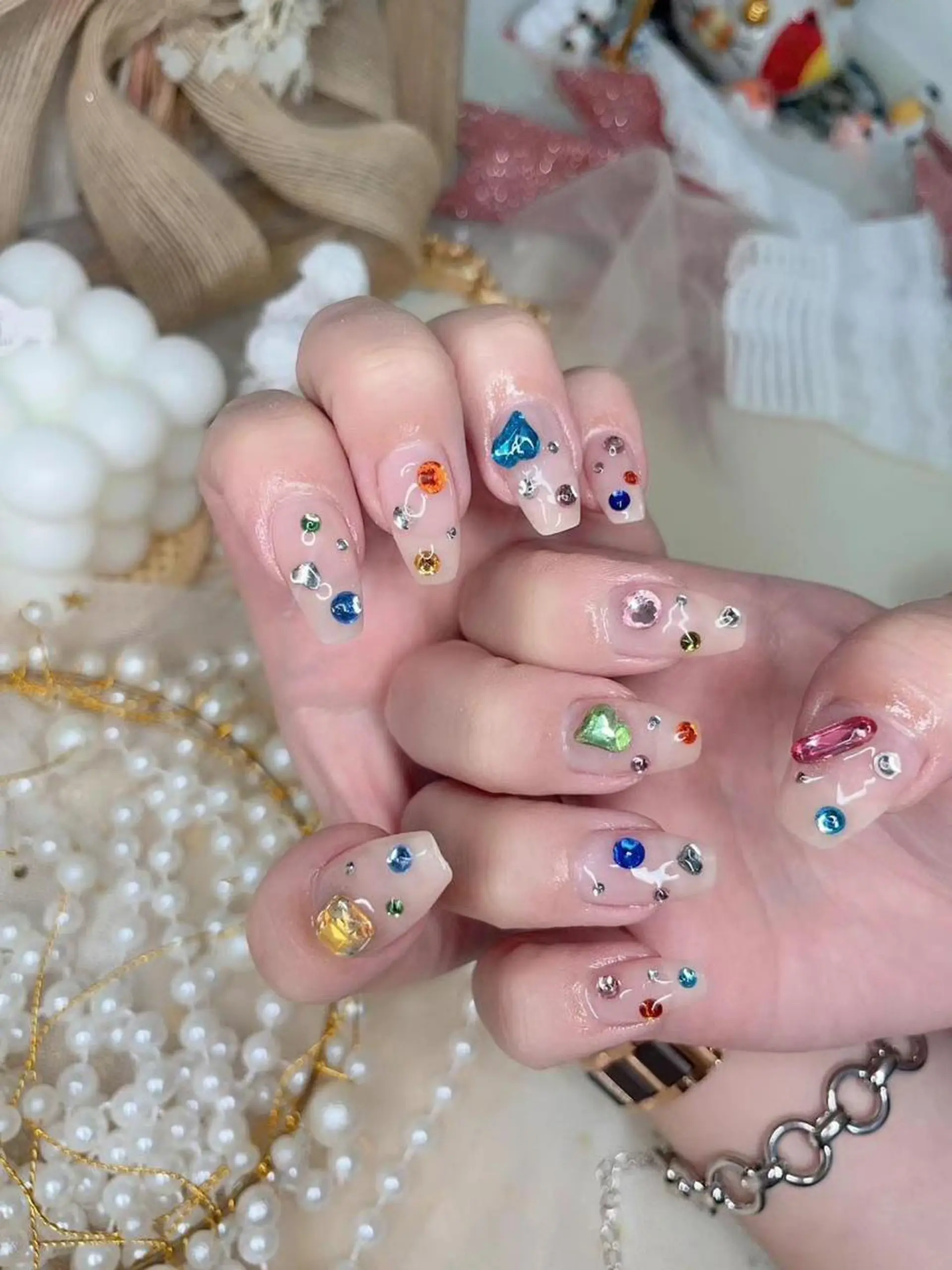 ネイル キラキラネイル Babarla nailのネイルデザイン