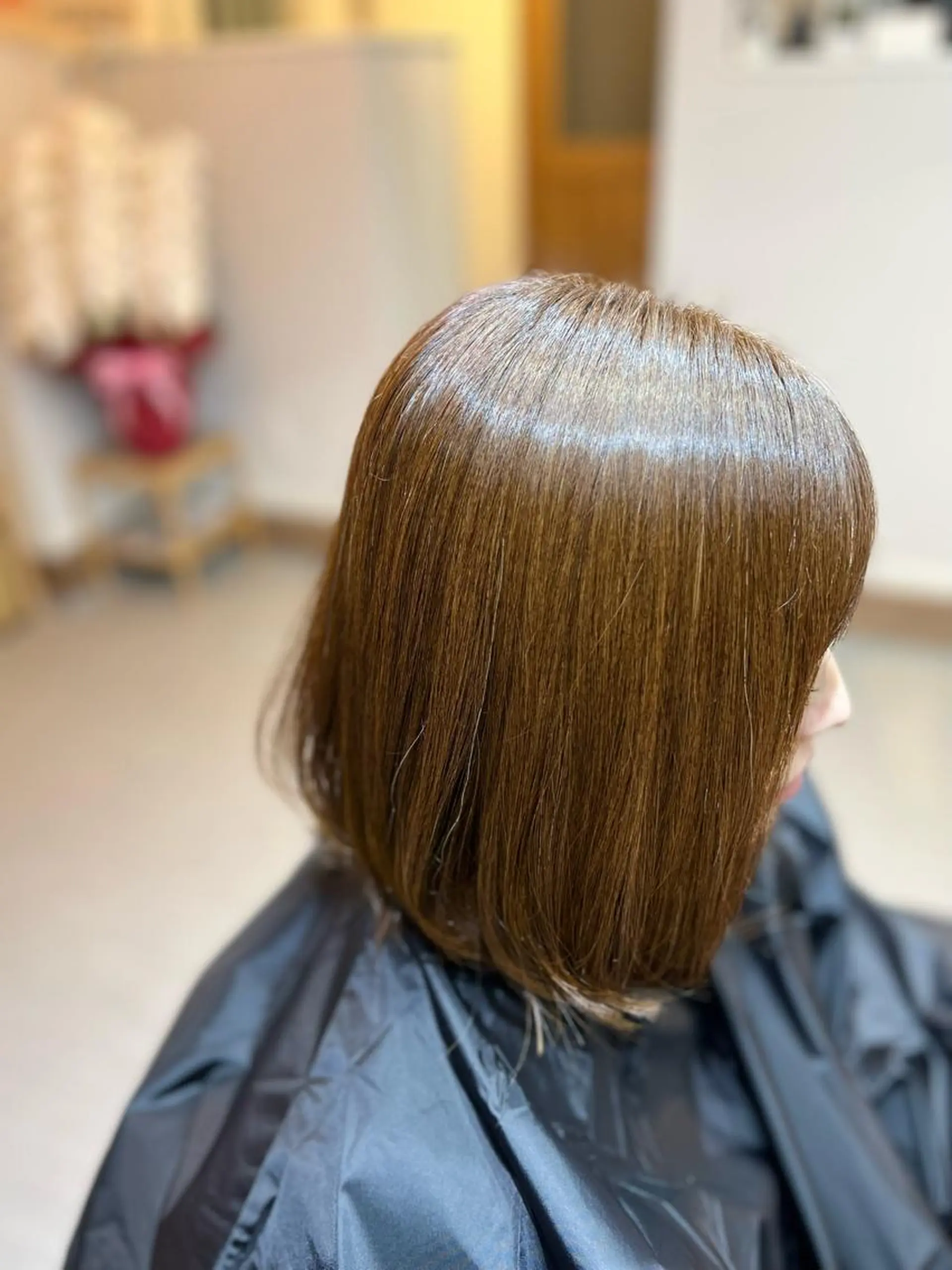 ミディアム カラー トリートメント カット ヘアカラー トリートメント フェムフィット導入 個室空間✨佐藤華成のヘアスタイル