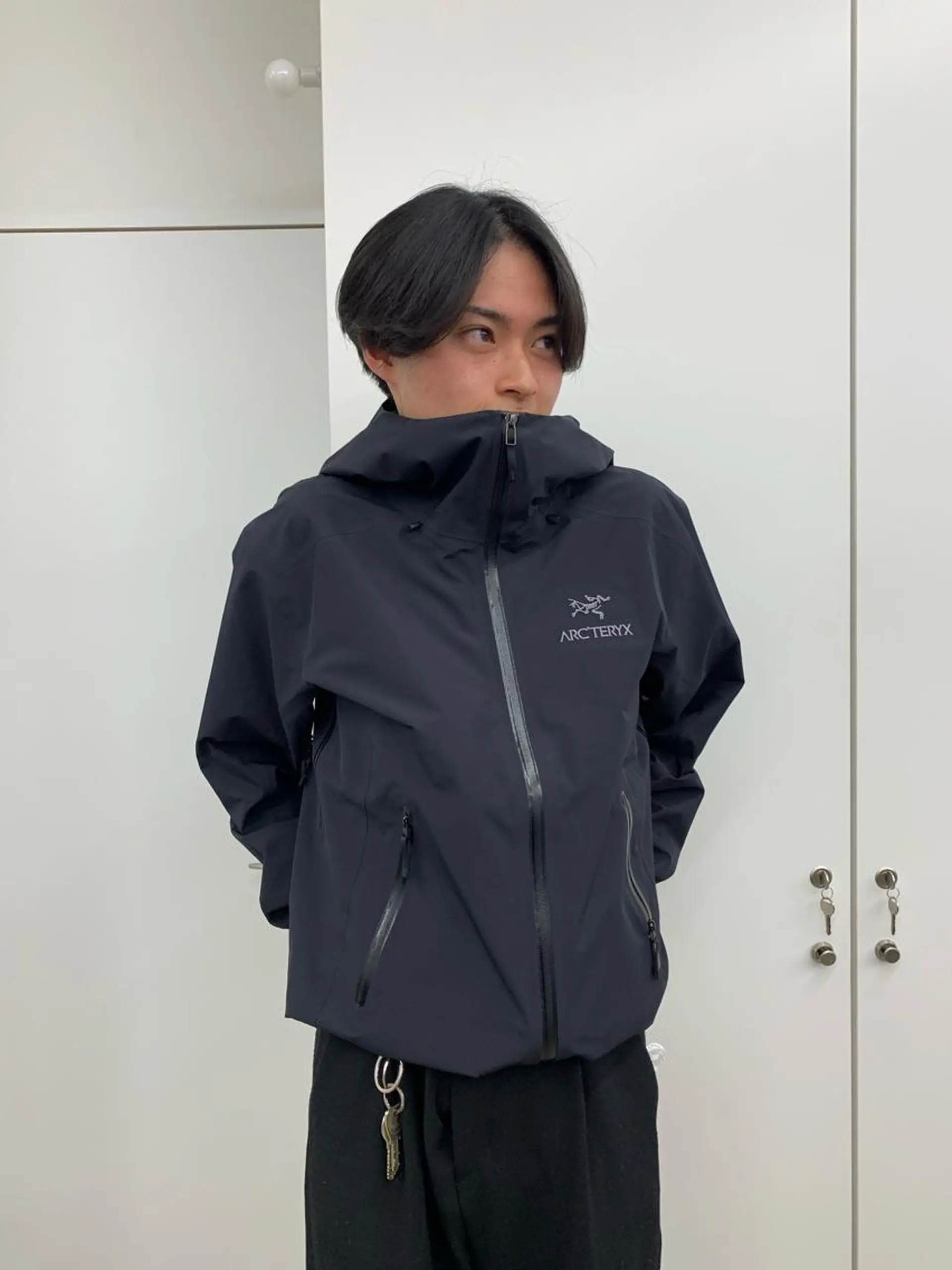 ショート メンズ センターパート カット PAIR DAISUKEのヘアスタイル