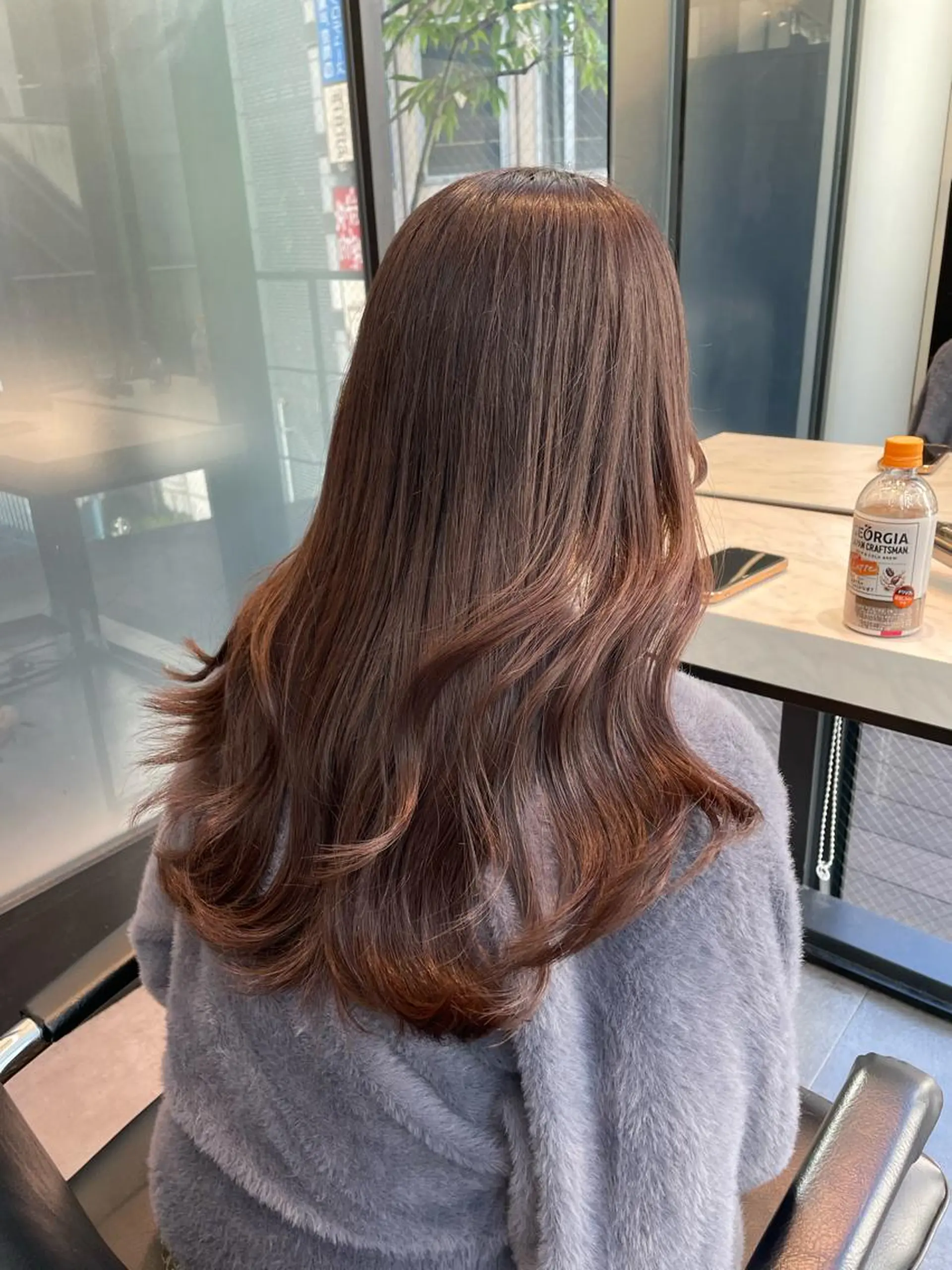 ミディアム カラー 韓国ヘア 店長NEGIのヘアスタイル