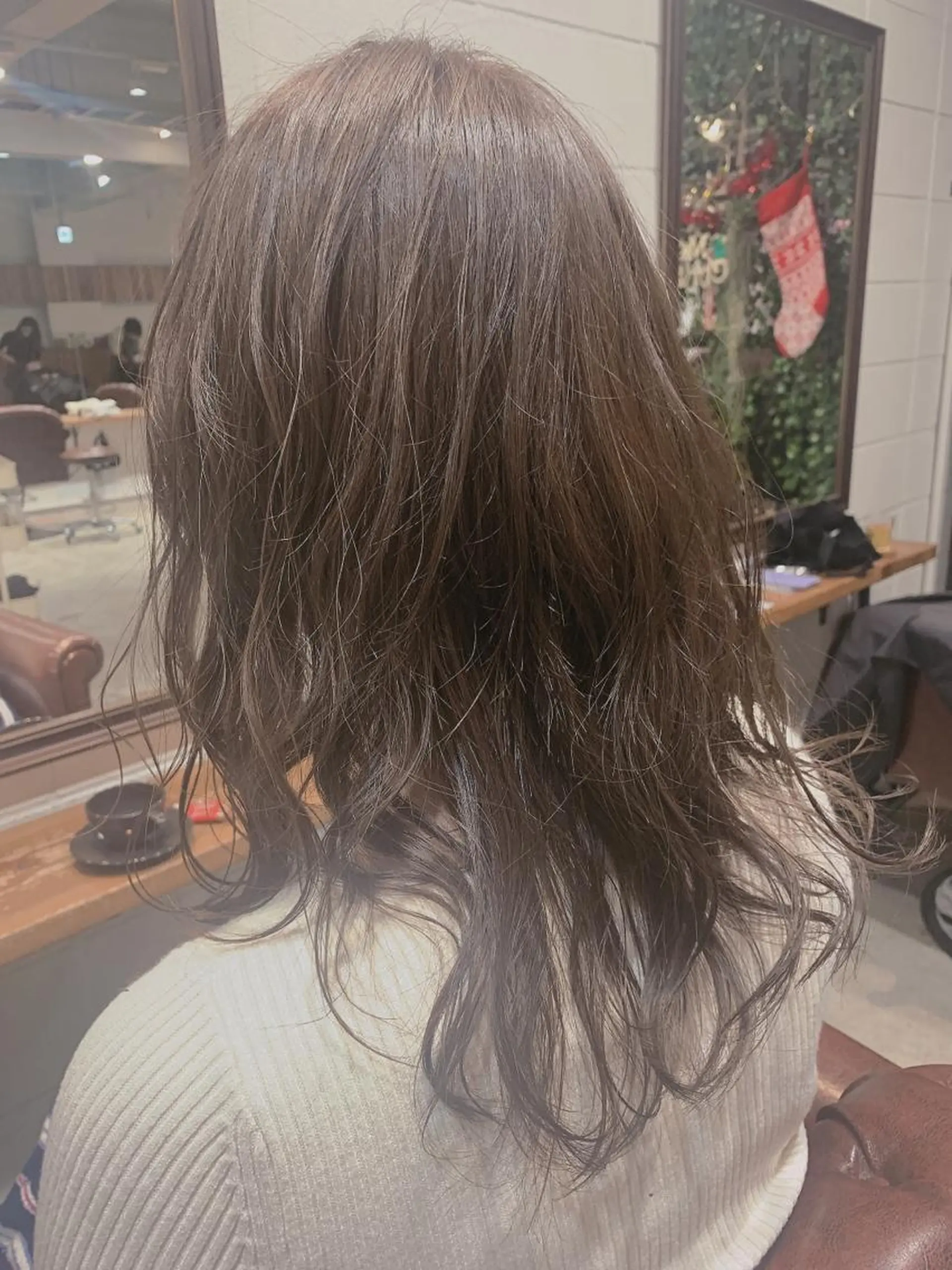 セミロング ショート🌼パーマ 本間正子のヘアスタイル