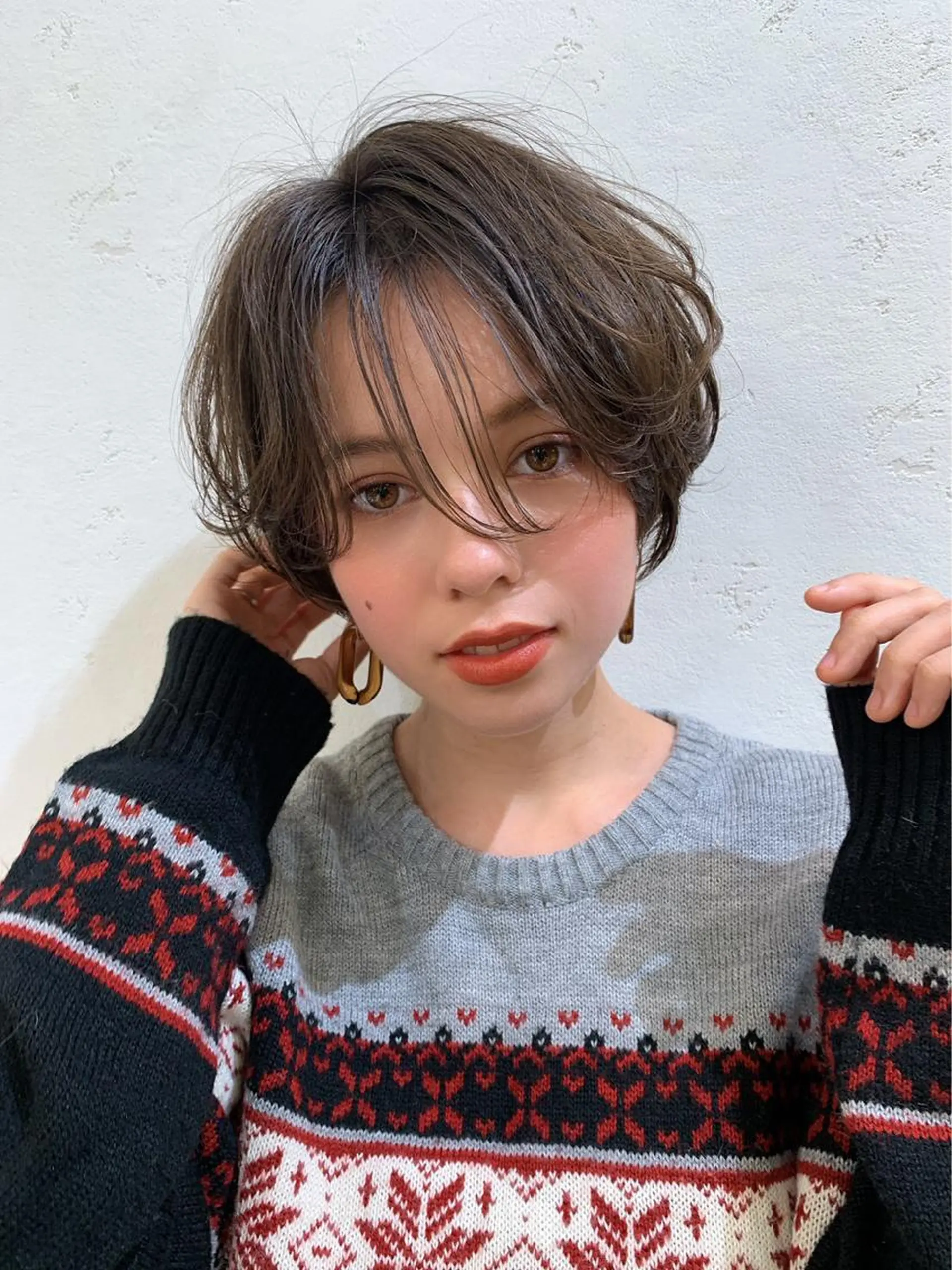 ショート カット ヘアカラー トリートメント ヘッドスパ 代表 吉澤弘哲のヘアスタイル