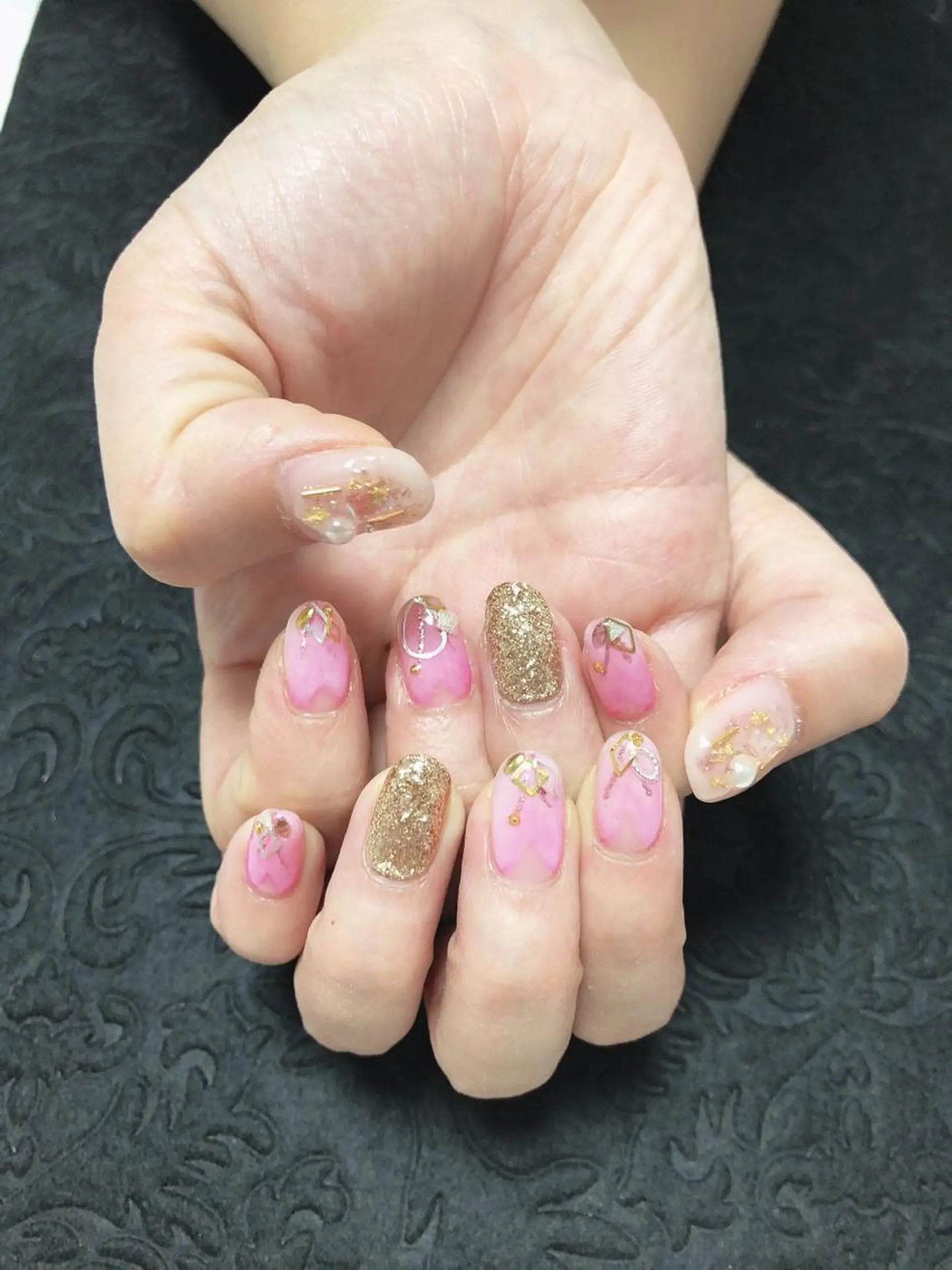 ネイル ハンドネイル 辻 依子のネイルデザイン