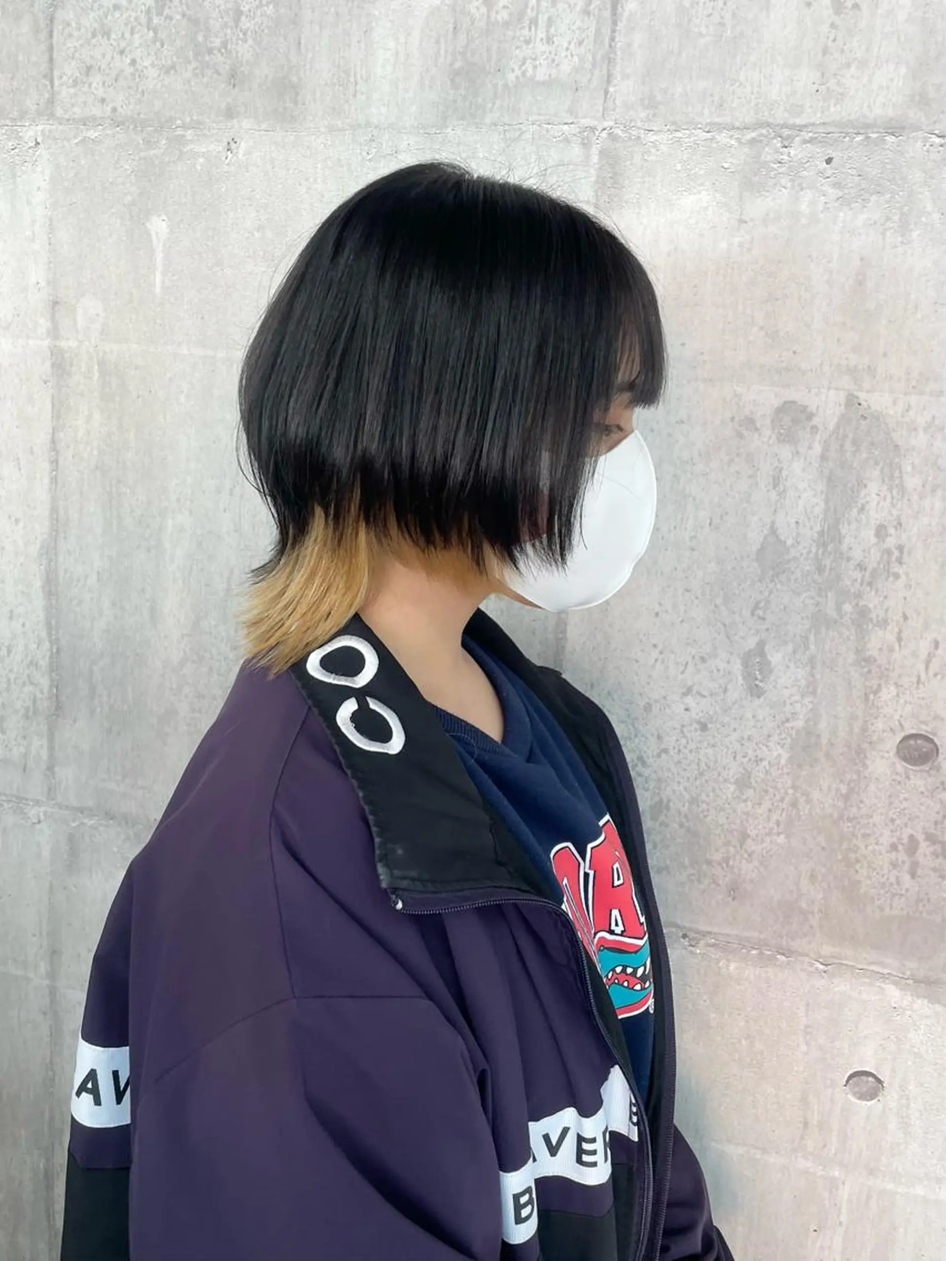 ショート ウルフカット _White 浜松所属・ルミナホワイト 店長 もえかのヘアスタイル