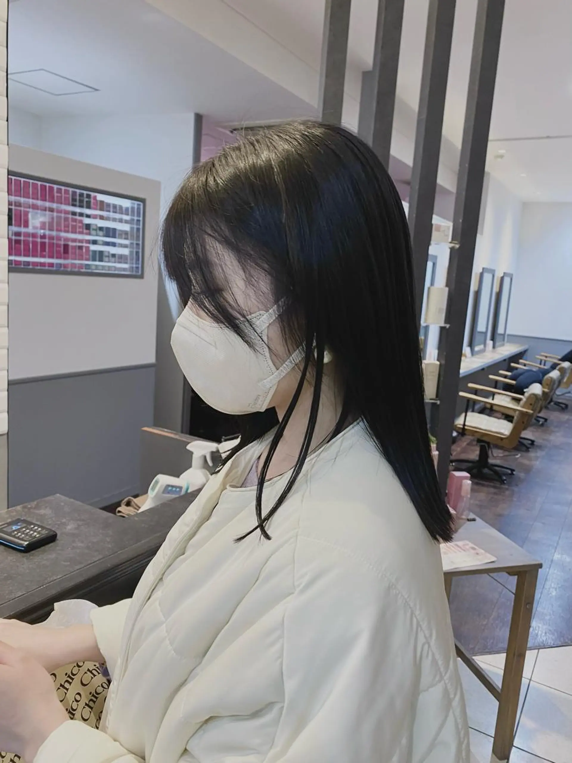 ミディアム レイヤー支持no.1 ☆笠原翔一のヘアスタイル