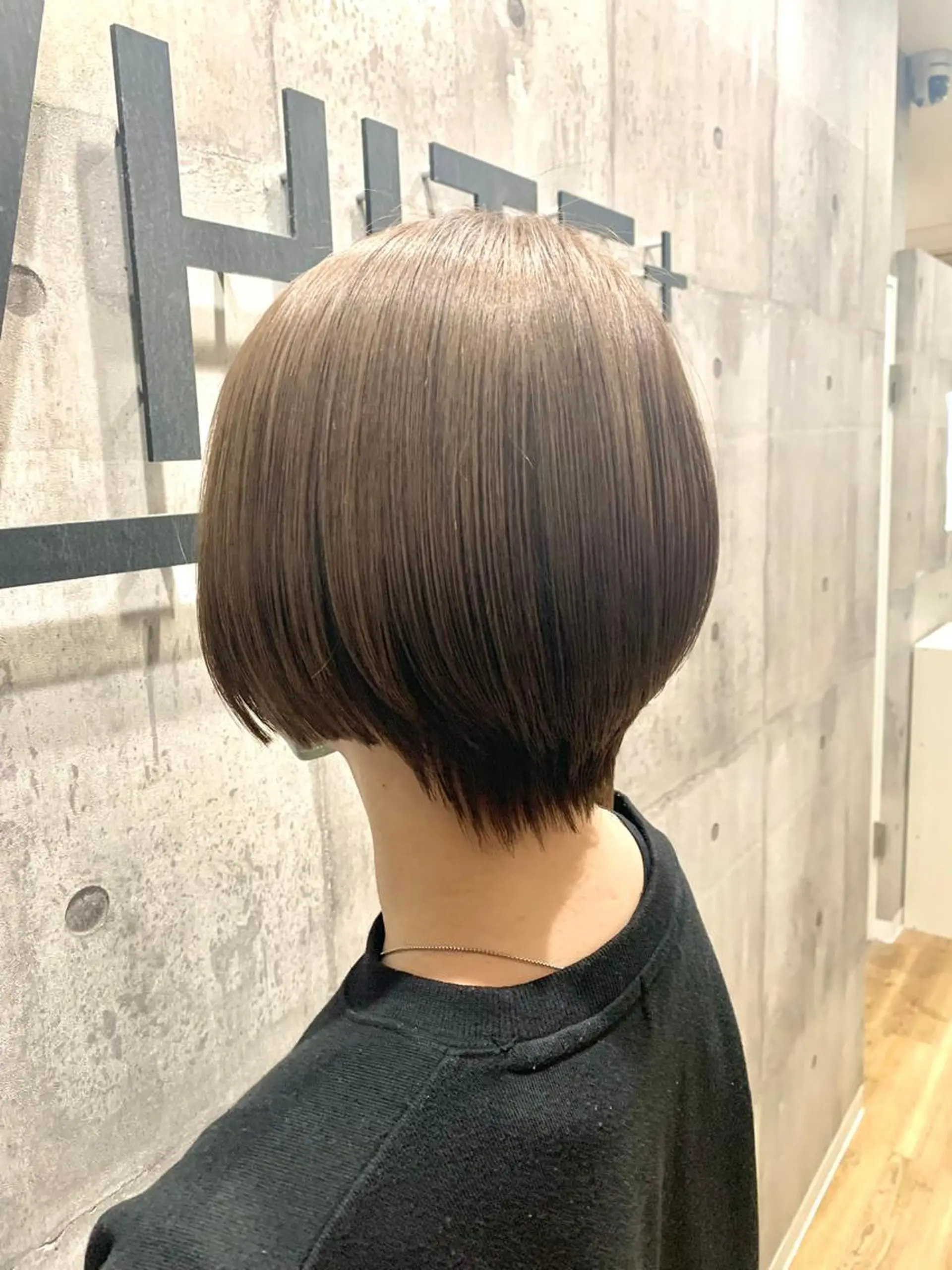 ショート カラー 髪質改善/ウスイ アイキ/_WHITEのヘアスタイル