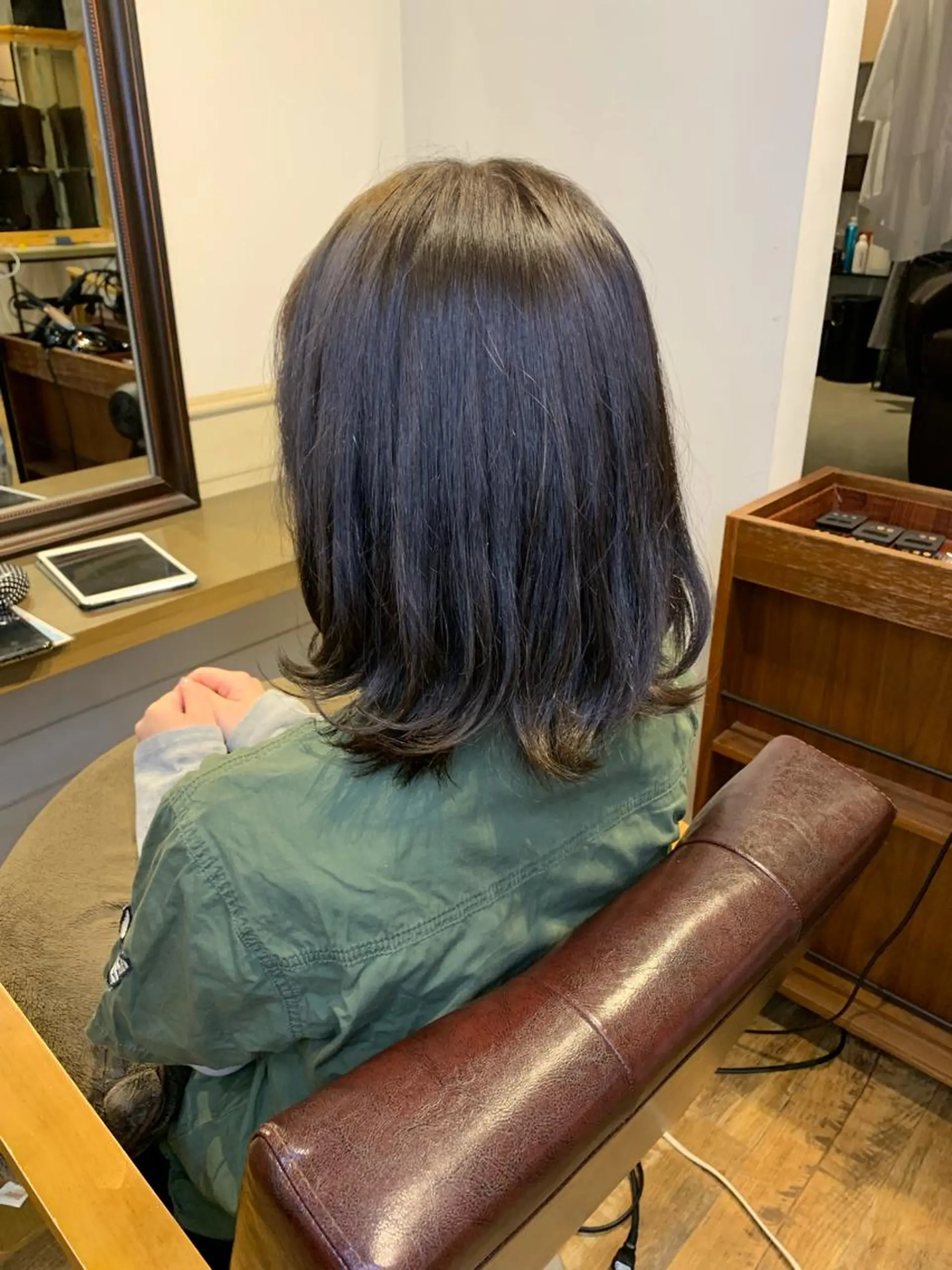 ミディアム カラー ✨️美髪矯正×似合わ せ艶カラー✨藤田透のヘアスタイル