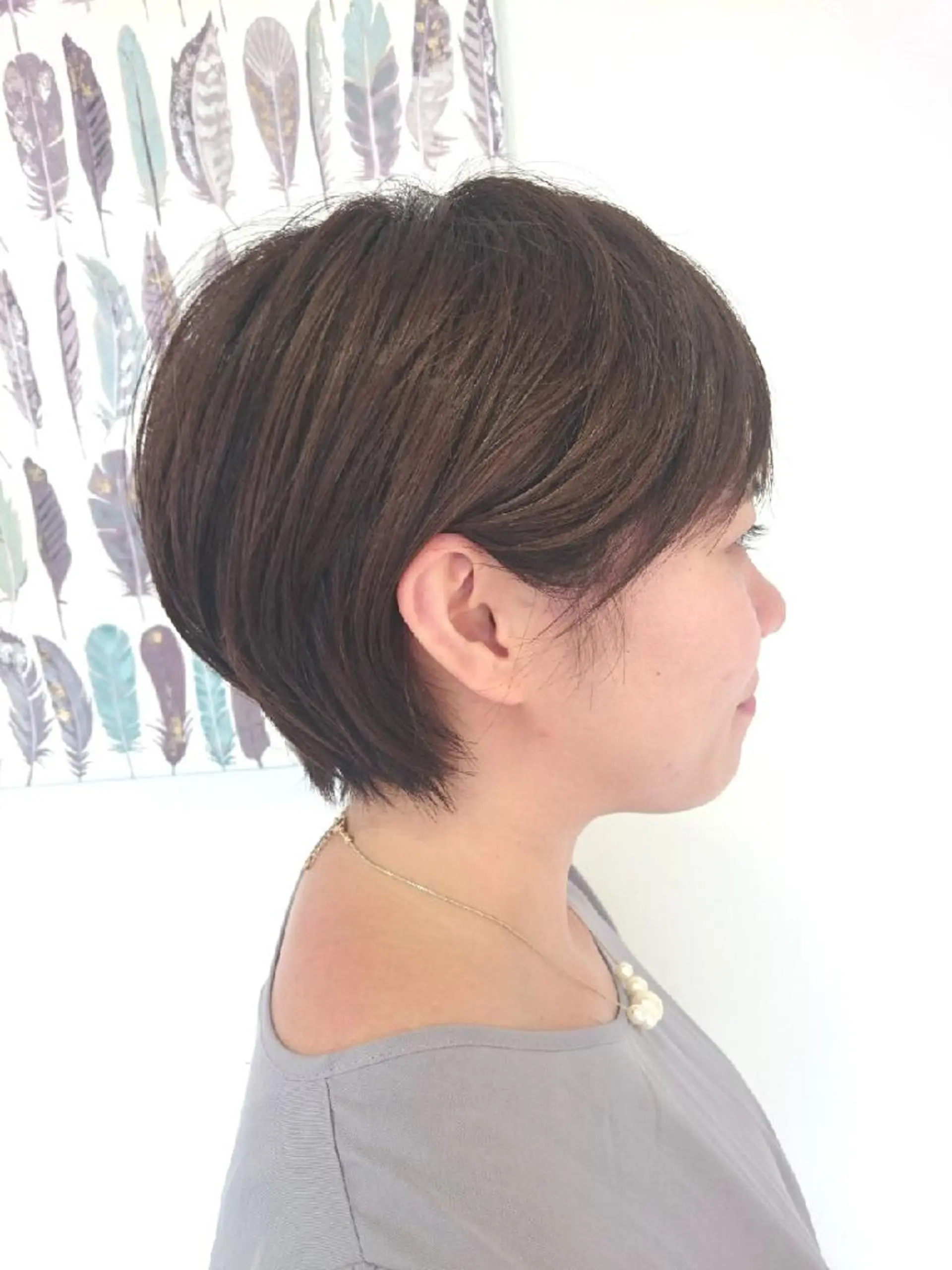 ショート 清水 沙織のヘアスタイル